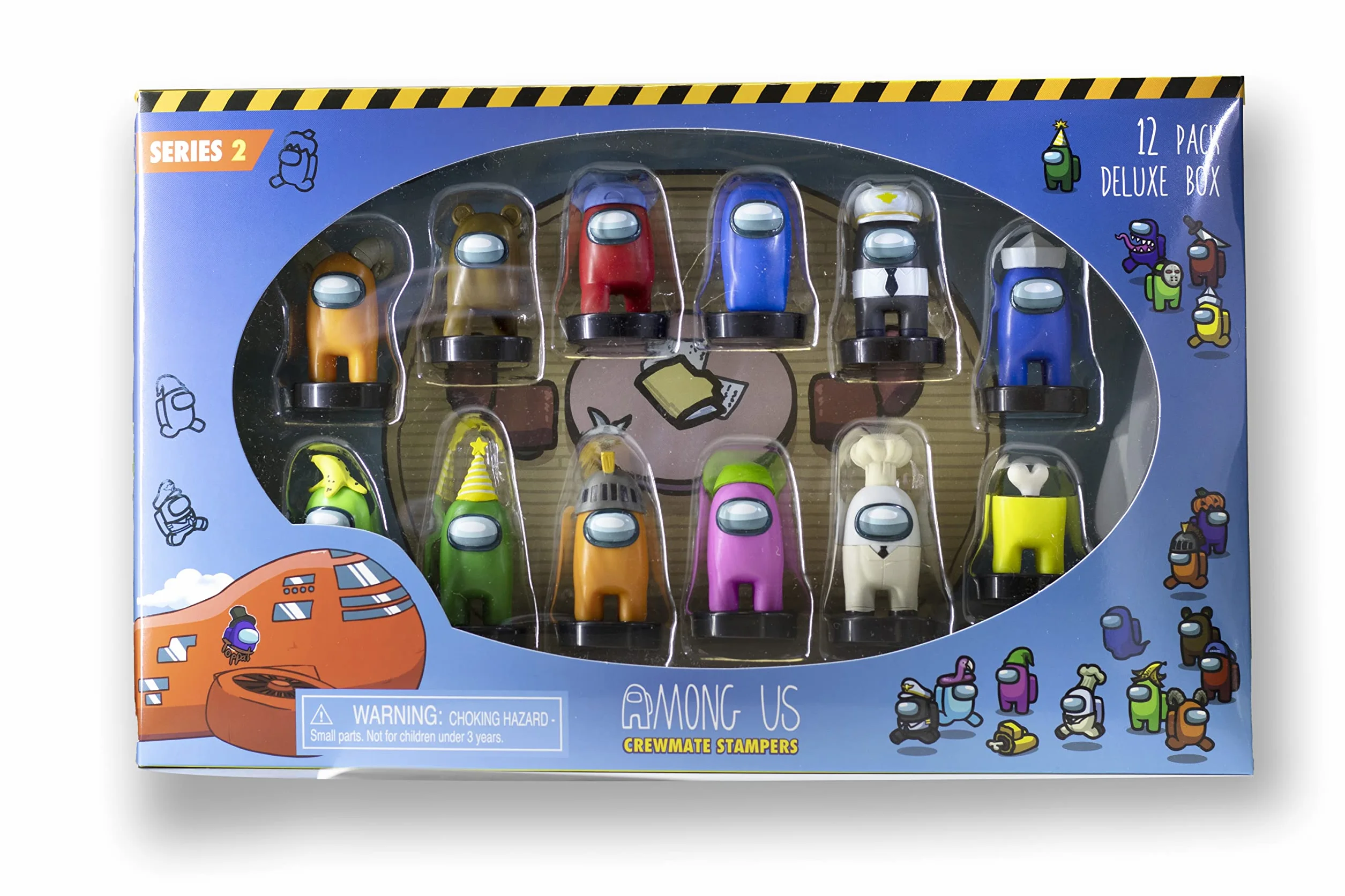 Among Us Crewmate stampers 12 Pack Deluxe Box (S2)