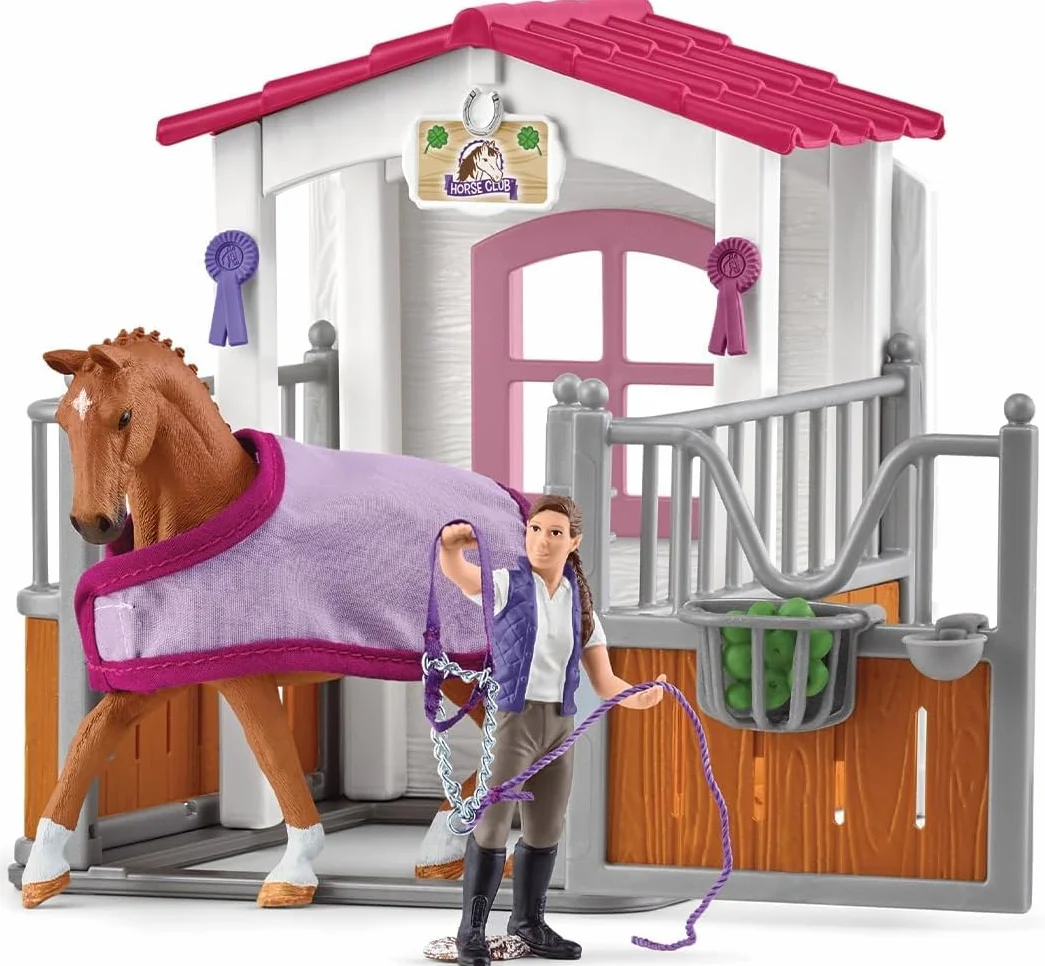 Schleich Horse Club Paardenbox met Wasplaats 72177 Exclusief