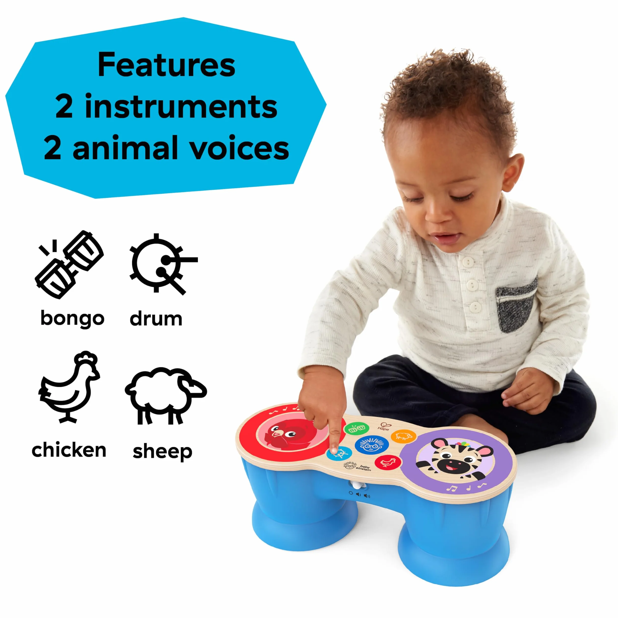 Baby Einstein 12610 Zabawka Muzyczna, Wielokolorowy, 6-36 Miesięcy