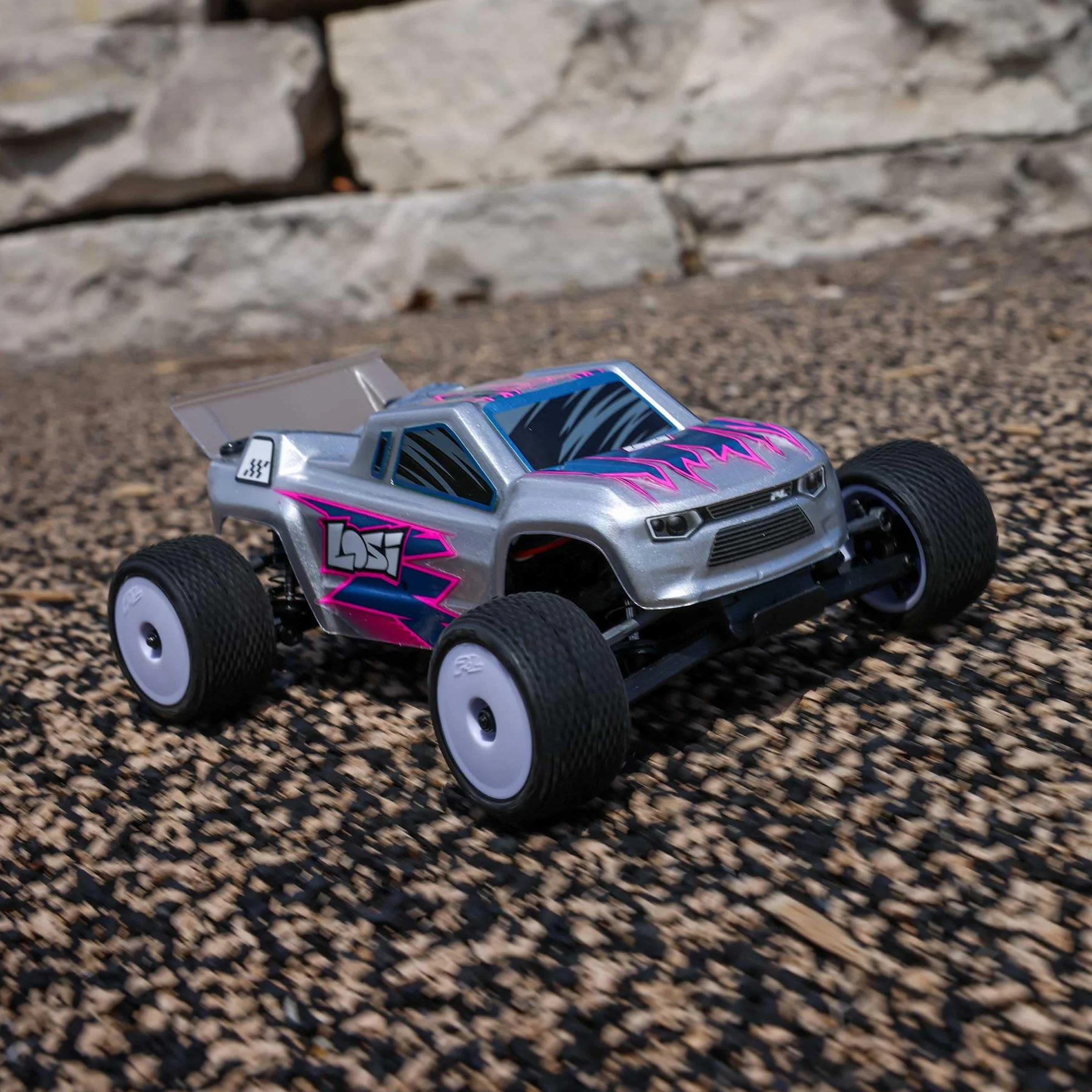 LOS-1392T2 Losi 1/28 Micro-T 2S 2WD RTR Stadion Truck (bateria i ładowarka w zestawie