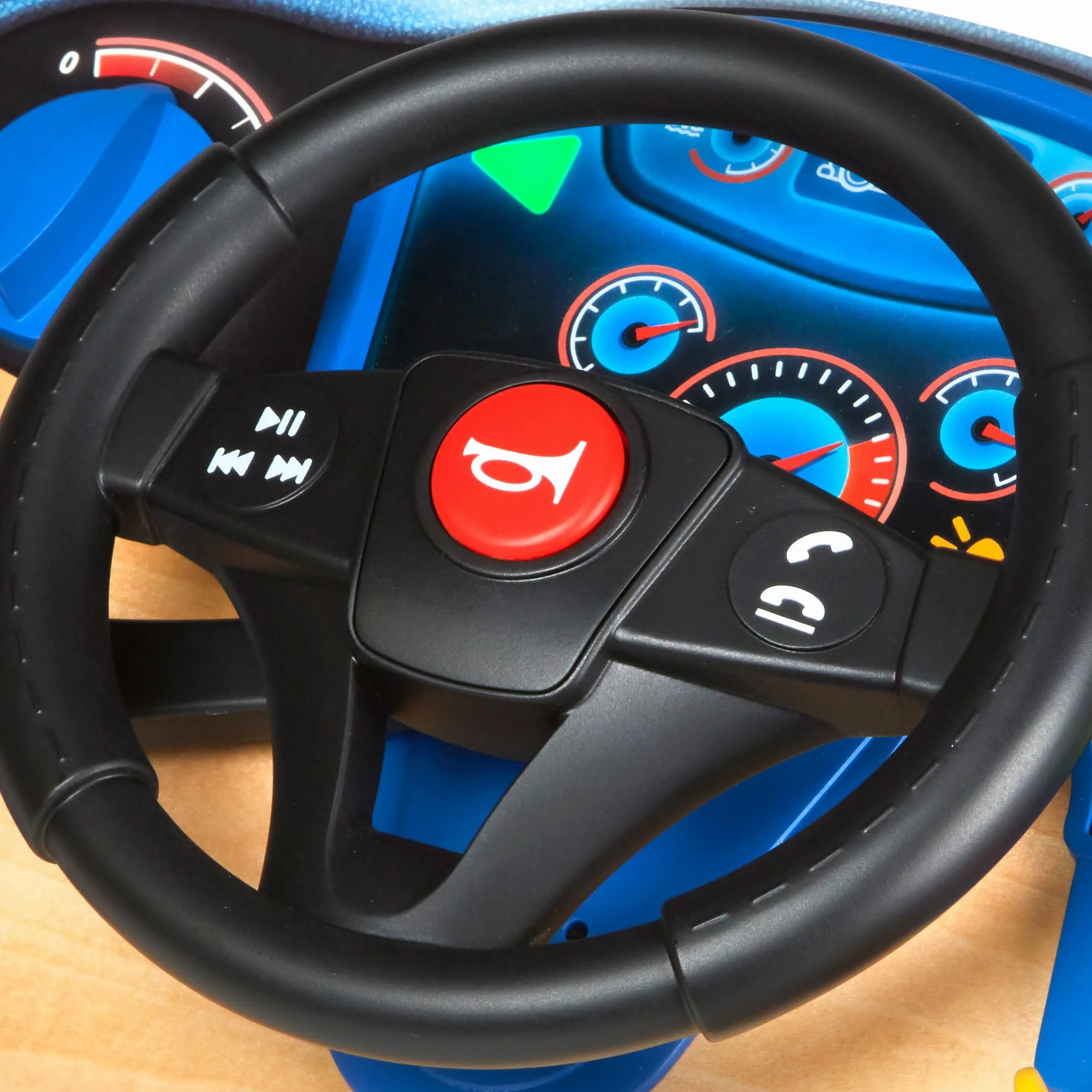 Melissa & Doug Vroom & Zoom – drewniana deska rozdzielcza Zabawa imaginacyjna 3+ Prezent dla chłopca lub dziewczynki