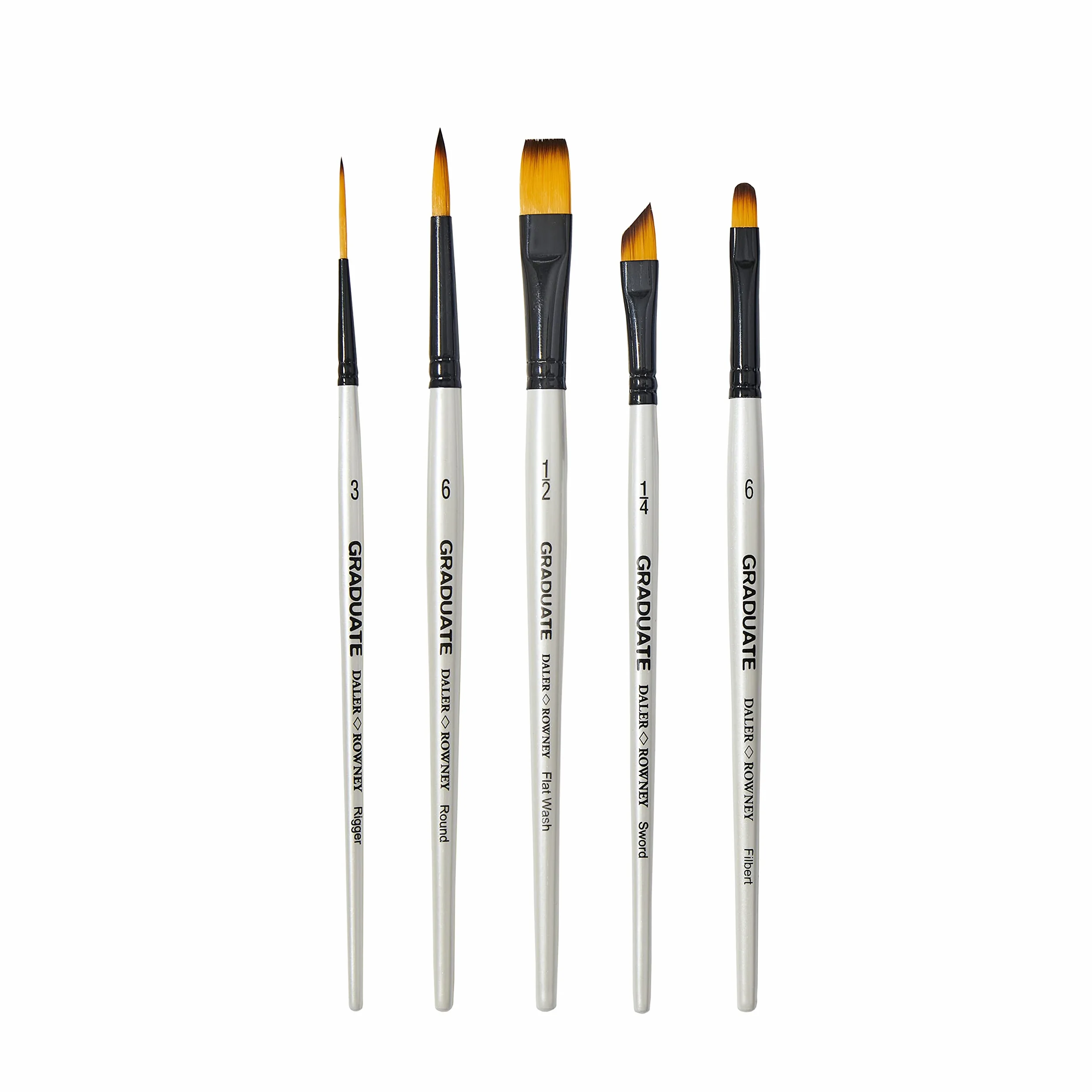 Daler Rowney Graduate 5-częściowy zestaw farb syntetycznych