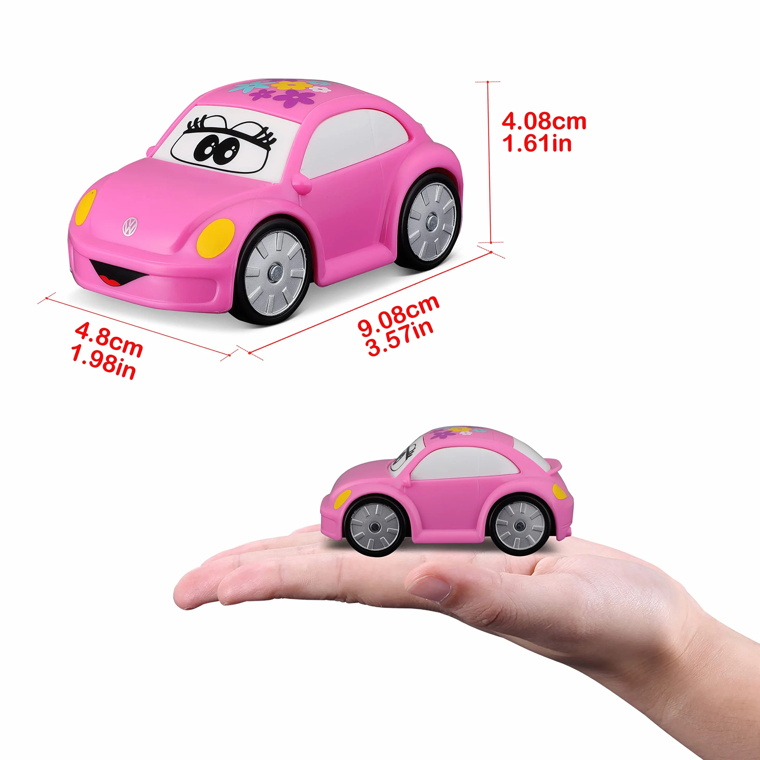 Bburago B16-85125 BB Junior My 1ST Collection zestaw 4 zabawek do pojazdów przedszkolnych, wiele