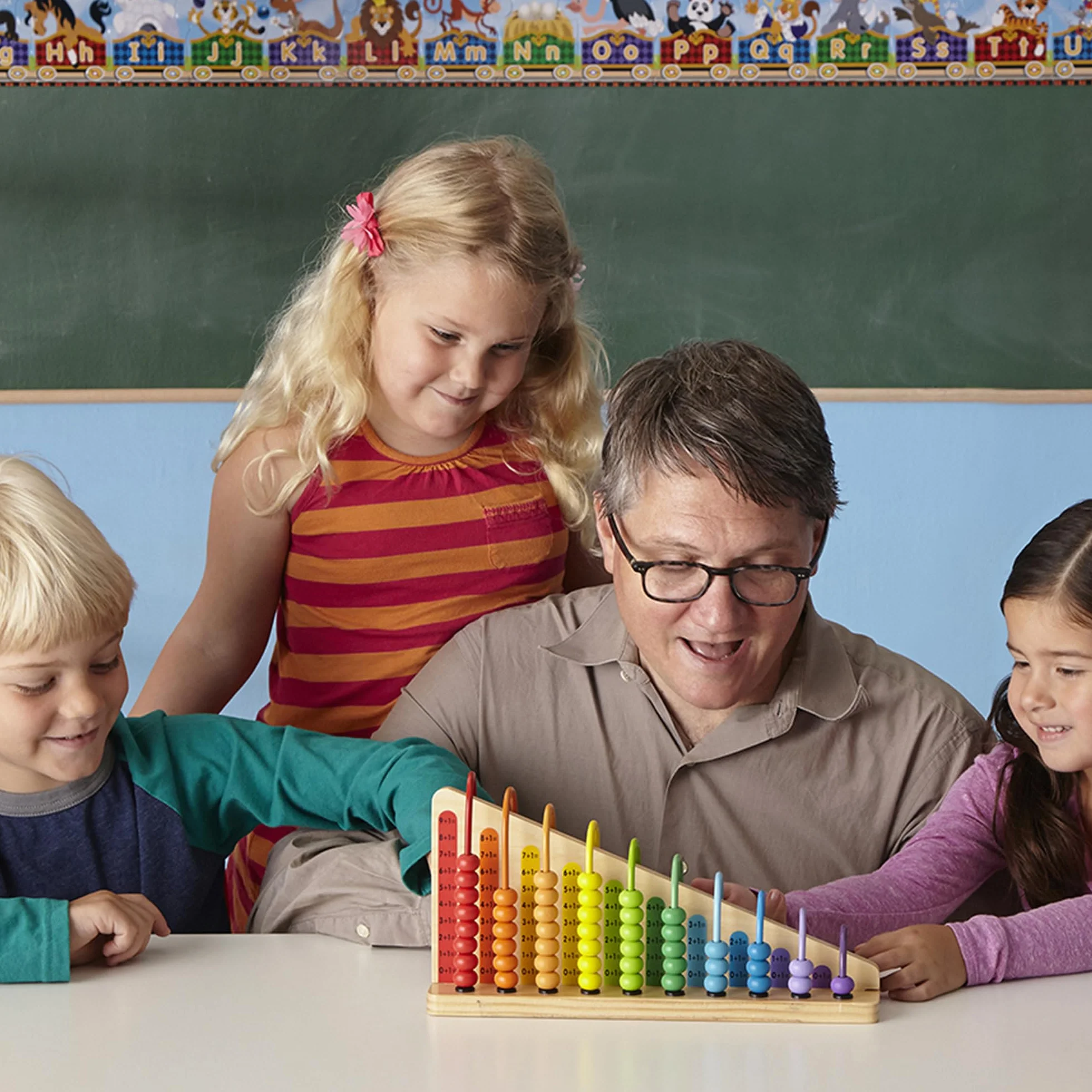 Melissa & Doug – liczydło do odejmowania | zabawka rozwojowa | motoryka | 2+ | prezent dla chłopca lub dziewczynki