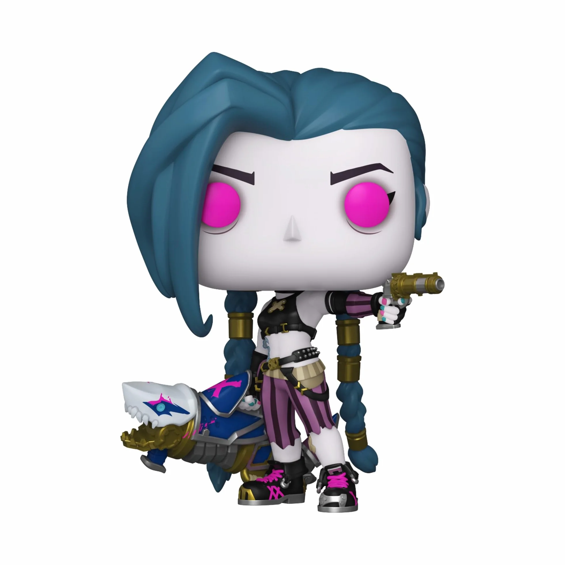 Funko POP! TV: Arcane LoL - Jinx - Arcane: League Of Legends - Kolekcjonerska figurka winylowa - Pomysł na prezent - Oficjalny towar - Zabawki dla dzieci i dorosłych - Fani telewizji