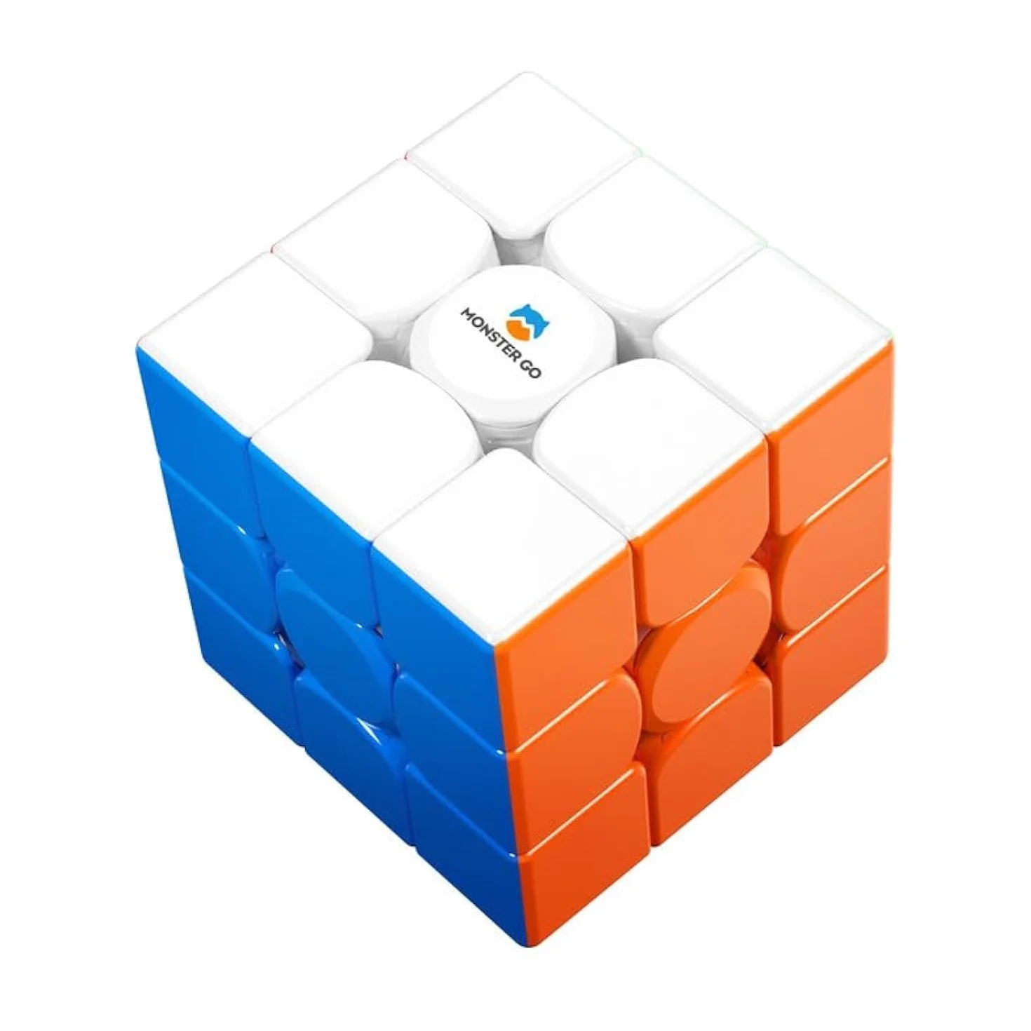 Monster Go Magnetyczna Kostka 3x3 Speed Cube,Płynnie i szybko SpeedCube z 48 Magnesami/Osią śrubową/Bezpiecznymi Materiałami, Zabawki puzzle Dzieci Dorosłych