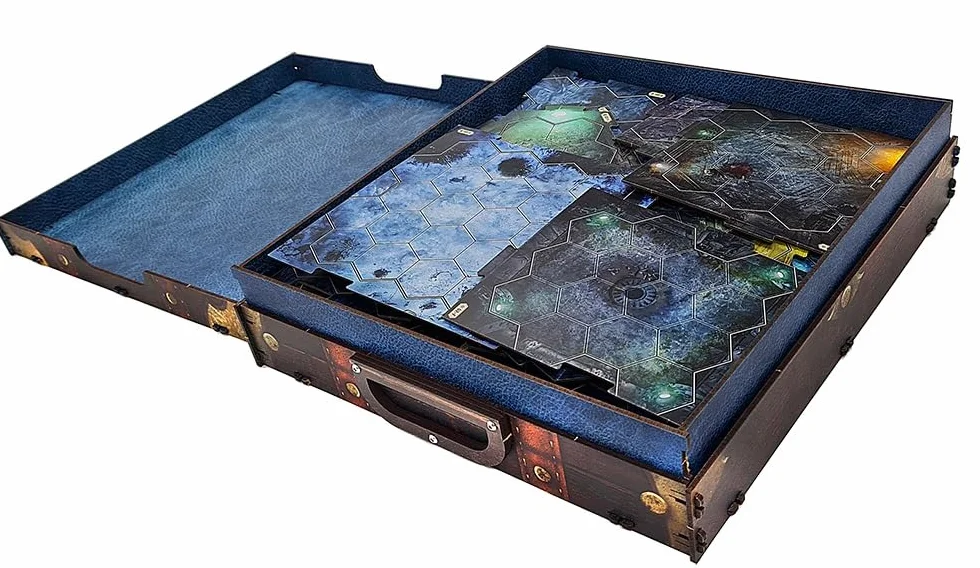 POLANDGAMES ERA89261 pudełko na płytki: Frosthaven UV Print Organizer