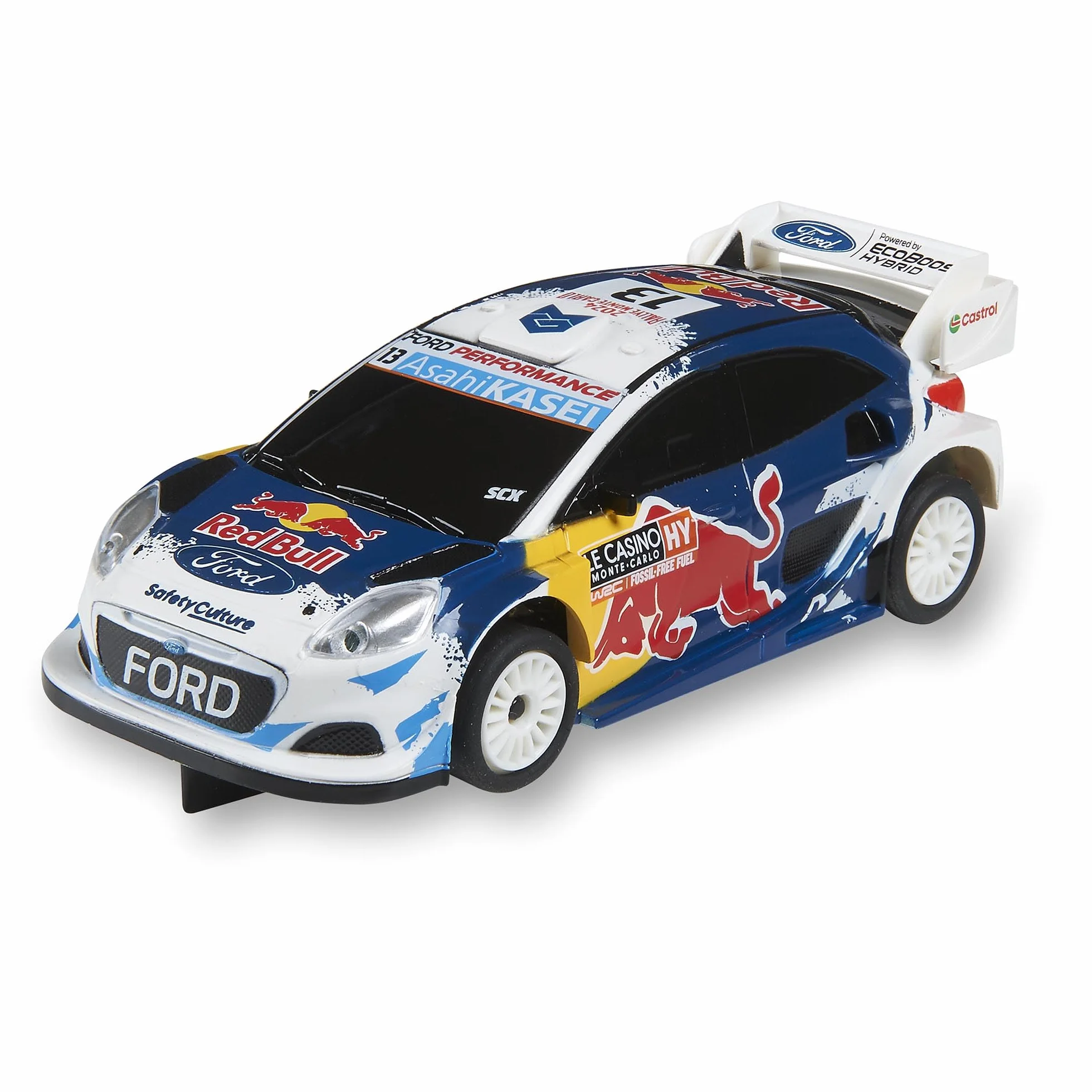 SCALEXTRIC - Kompaktowy pojazd wyścigowy - automat samochodowy - Skala 1:43 (Ford Puma WRC - 2024)