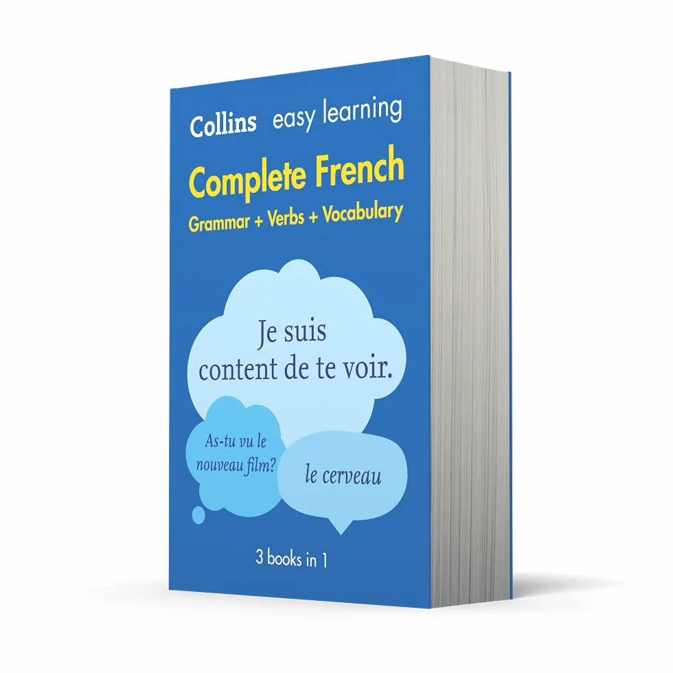 Easy Learning French Complete Grammar, Verbs and Vocabulary (3 books in 1): Trusted support for learning