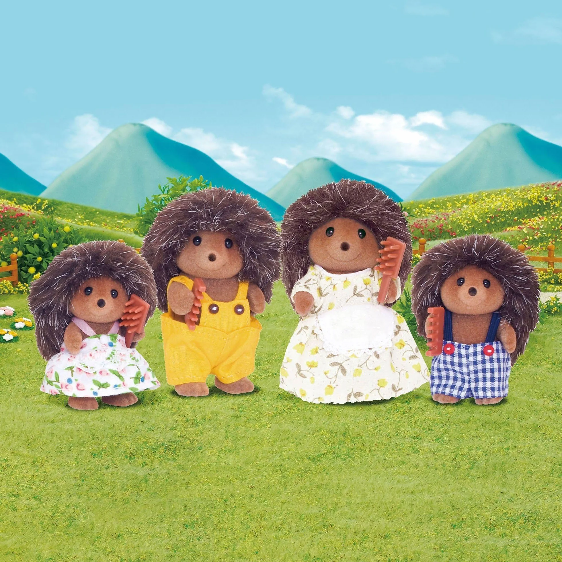 Sylvanian Families 4018 Rodzina jeżyków