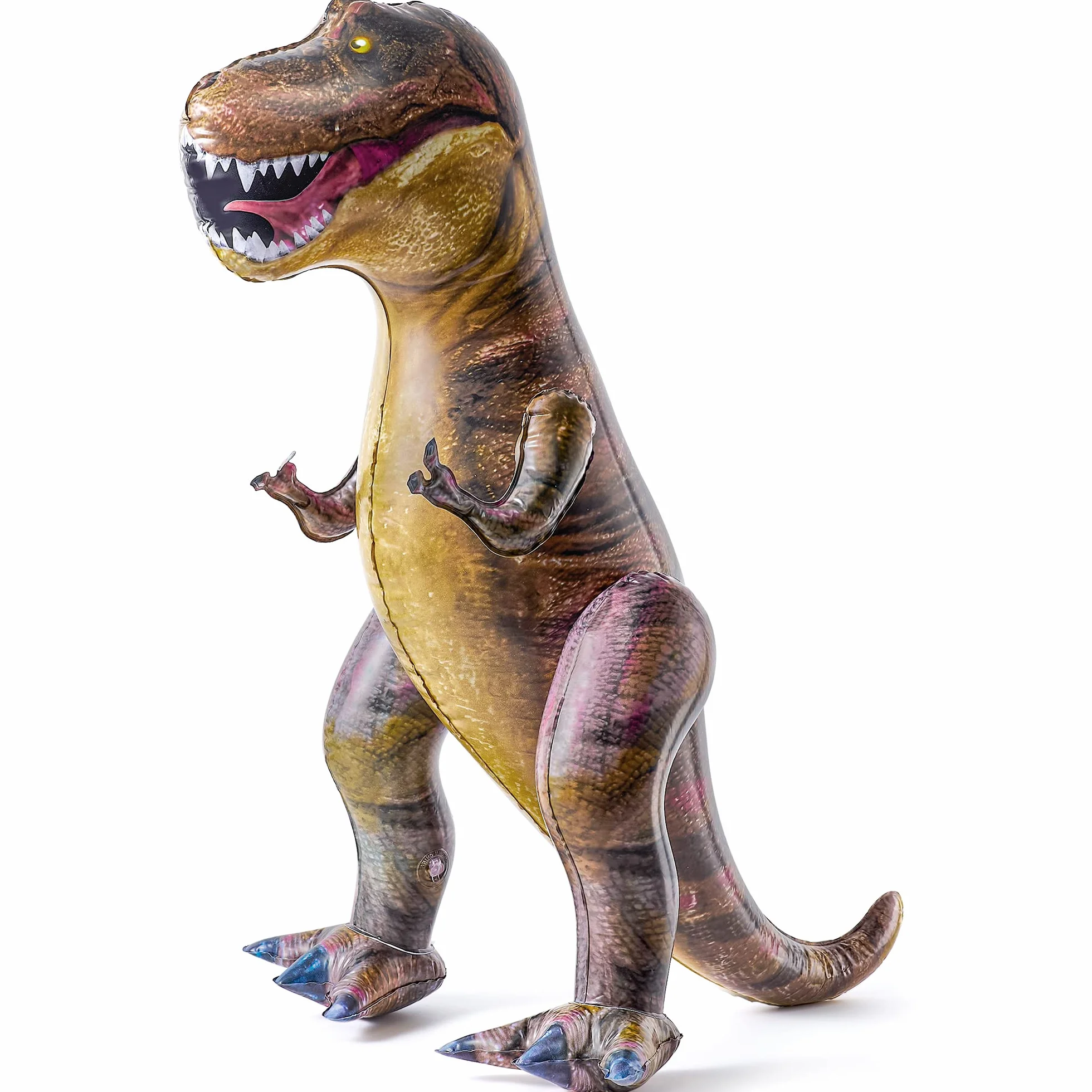 JOYIN nadmuchiwany T.rex dinozaur, nadmuchiwany tyranozaur rex jako dekoracja na imprezę, 76 cm nadmuchiwany dinozaur jako prezent urodzinowy dla dzieci i dorosłych