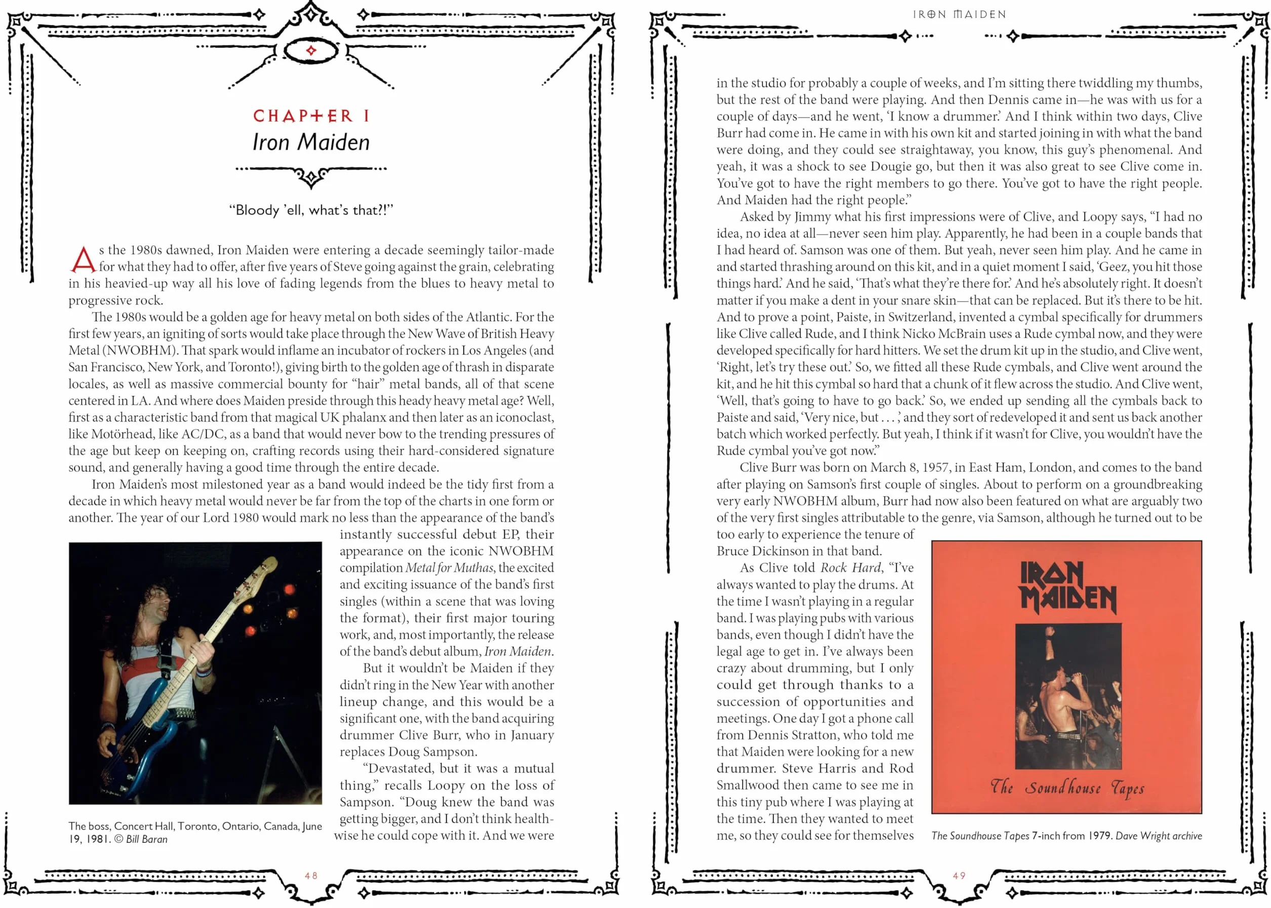 Hallowed by Their Name: The Unofficial Iron Maiden Bible (a Fully Illustrated Album-By-Album Tribute to the Legendary Heavy Metal Band with Photos, Album Covers, and Commentary on Every Song)