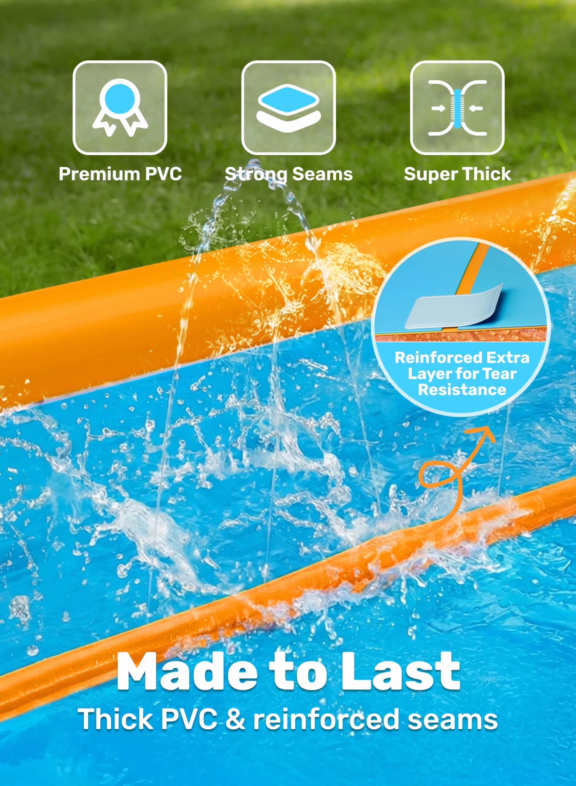 Sloosh Lawn Water Slide