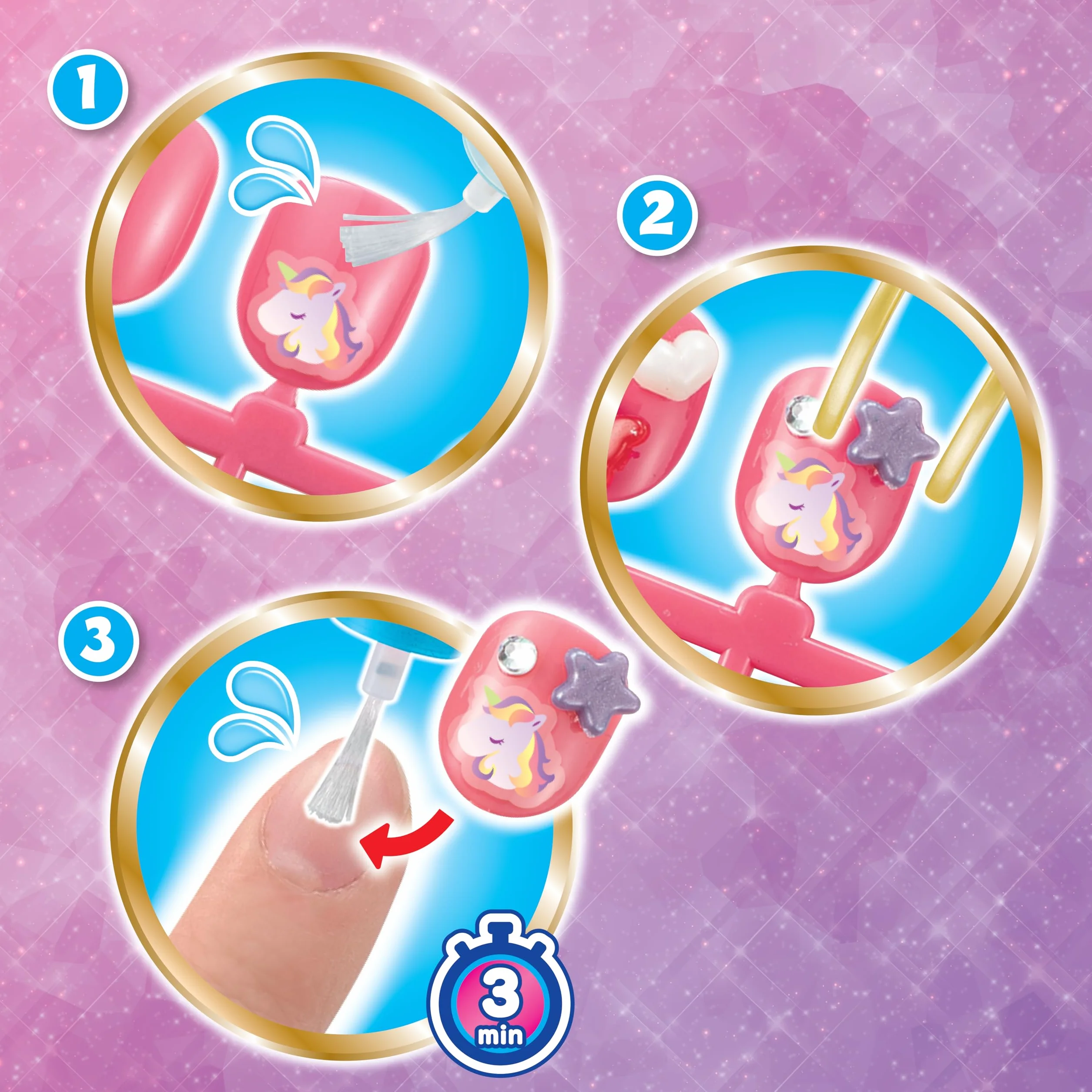 Aquabeads Nail Studio- 35027 Aquabeads Studio paznokci, zestaw startowy