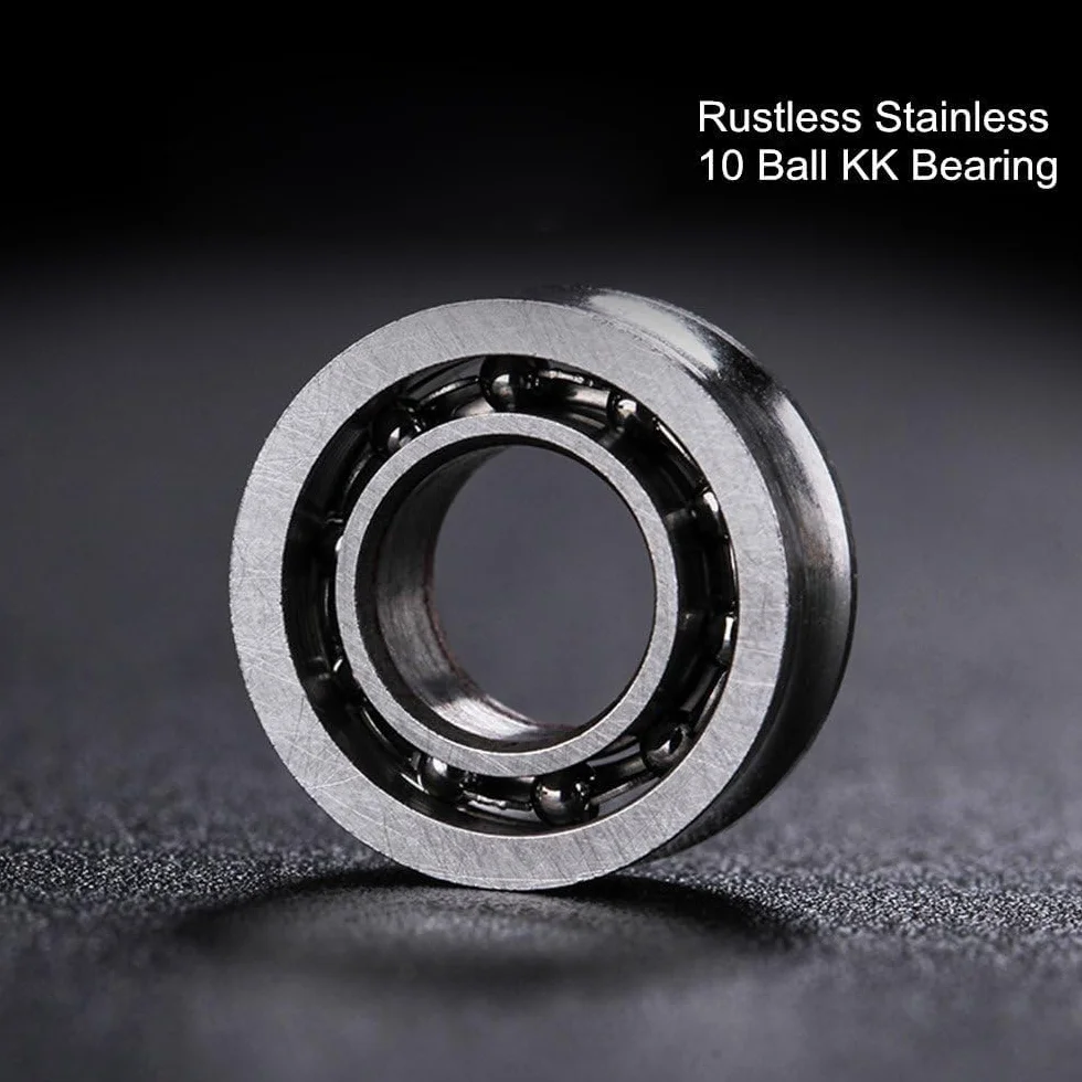 YOSTAR Zestaw Łożysk do Crystal Yoyo K2, 2 Tryby: 2 Responsywne + 2 Niereagujące Łożyska, 2 Osie 8 mm + 2 Osie 10 mm + 8 Responsywnych