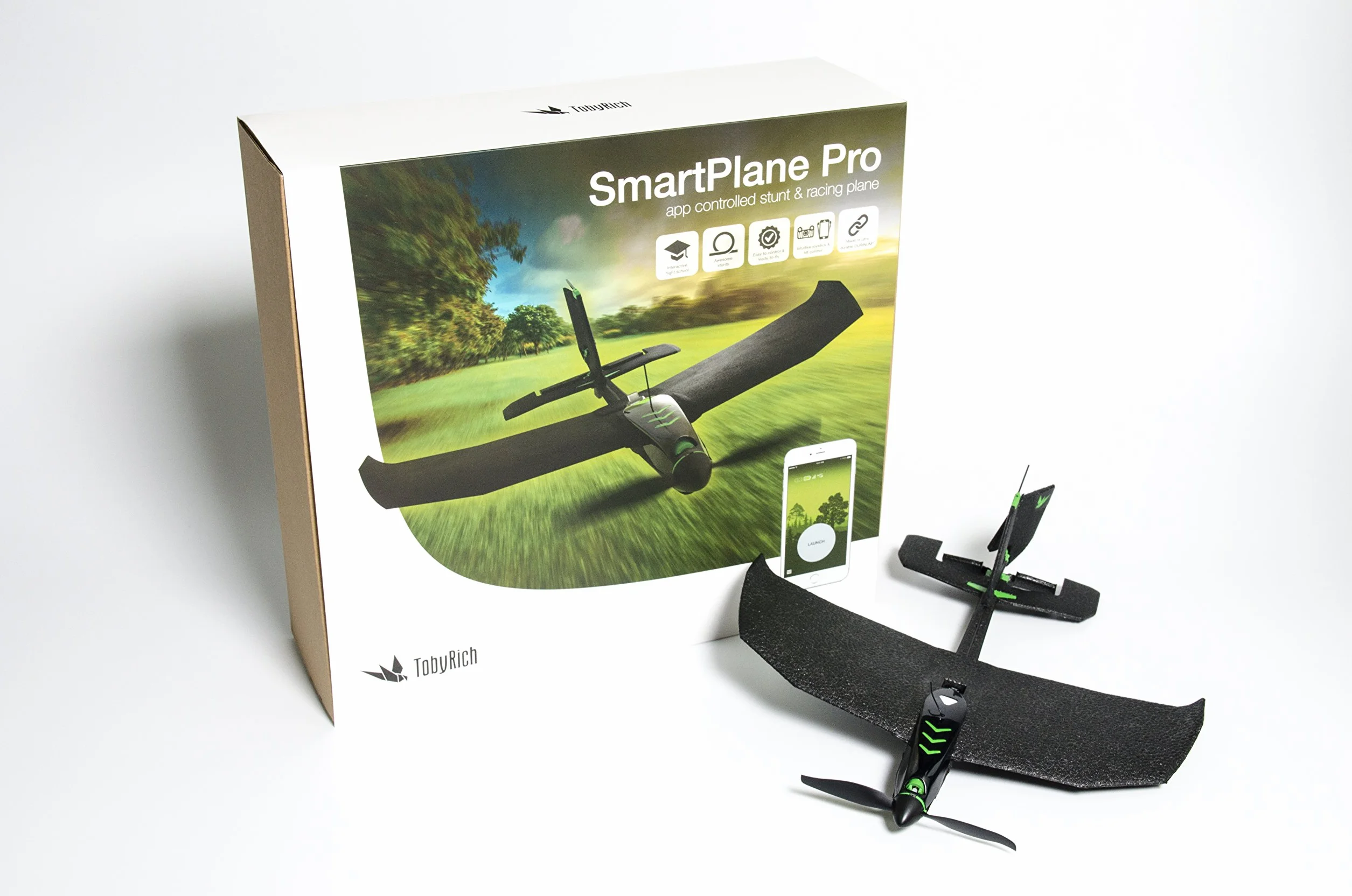 SmartPlane Pro: samolot kaskaderski sterowany za pomocą aplikacji na smartfon, zdalnie sterowany dron do systemów iOS i Android