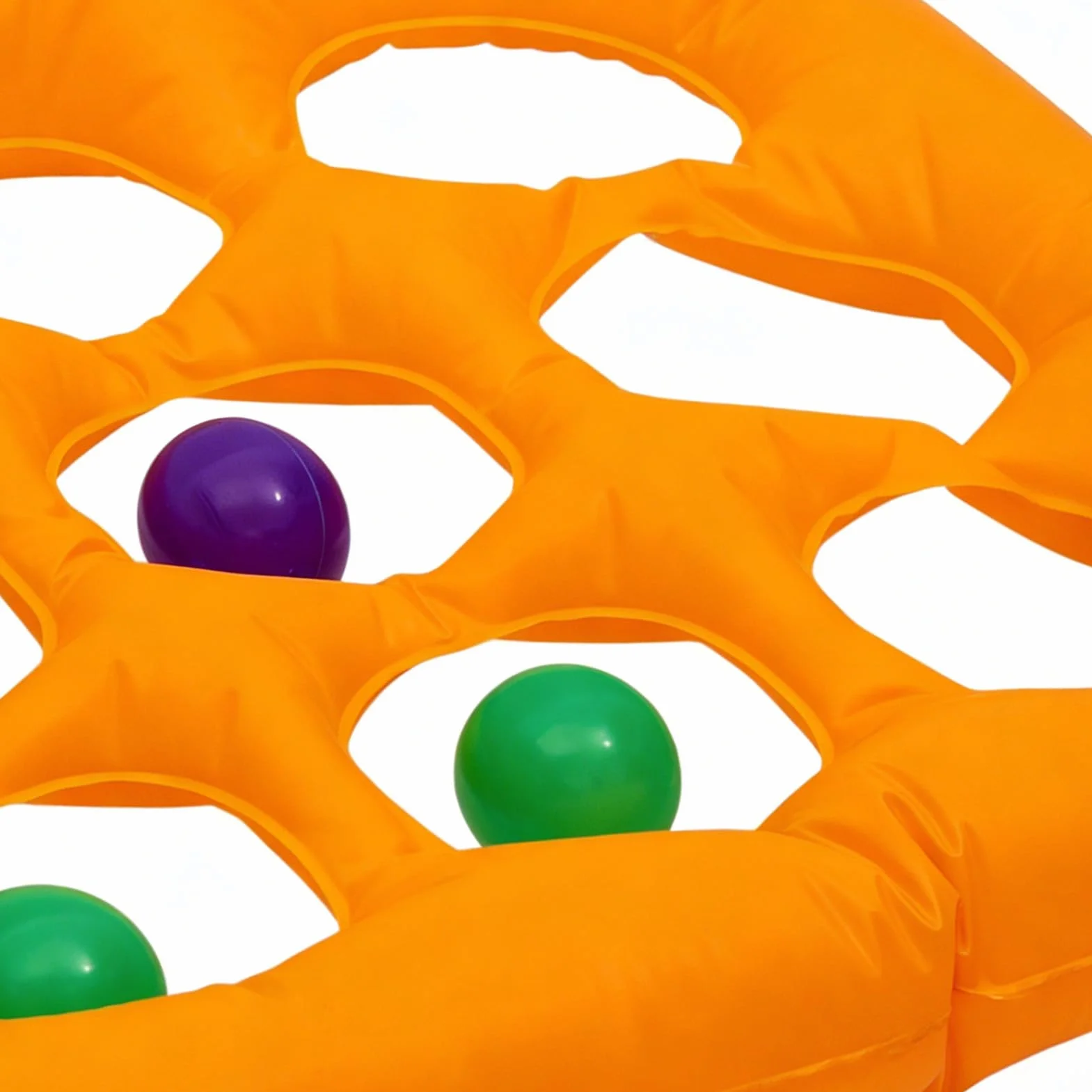 Nadmuchiwane gry w basenie - Ball Play Floats, kolorowe pływające zabawki z odpornymi komorami powietrznymi i łatwą konstrukcją dla rodziny, przyjaciół, nastolatków w domu, na podróż i na podwórku
