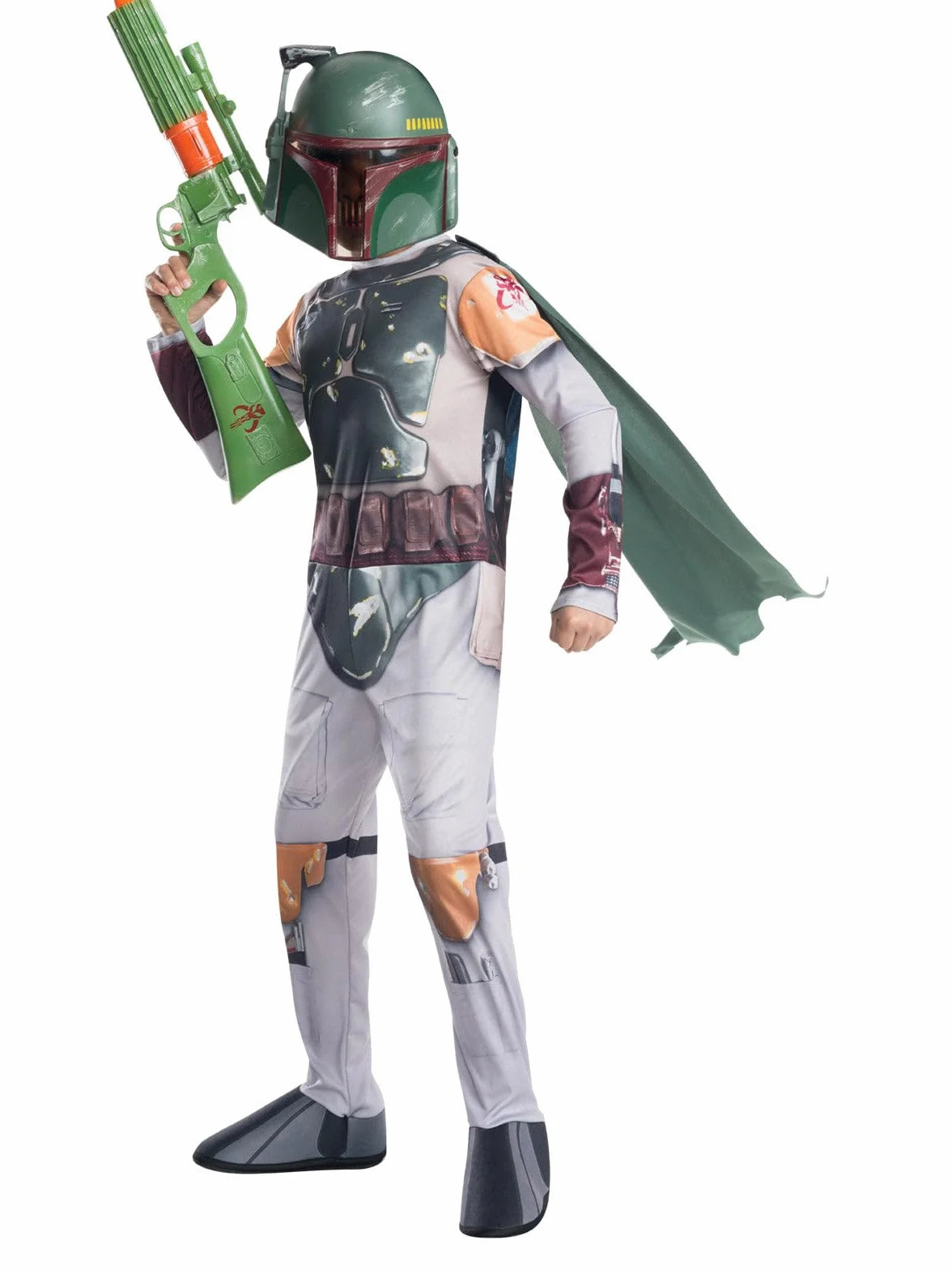 Rubie's Star Wars kostium Boba z grubego futra dla dzieci, styl 3, wiek 3-4 lata, rozmiar 112-122 cm