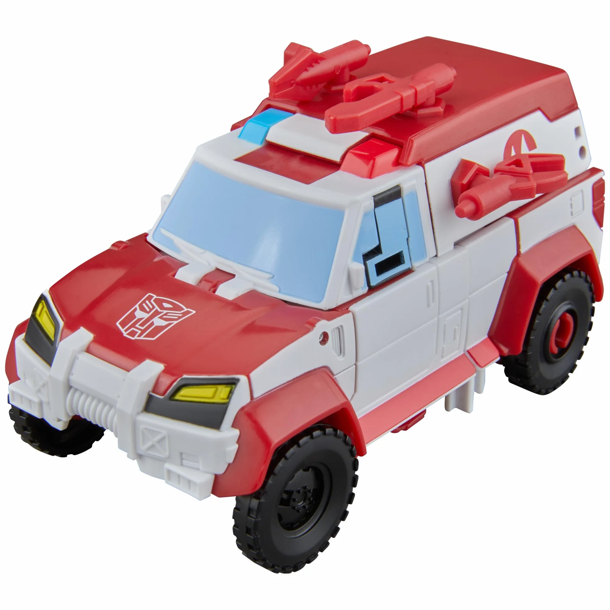 Autobot Ratchet z kolekcji Transformers: Age of the Primes, 14,5-centymetrowa przekształcająca się figurka klasy Deluxe, zabawkowe roboty dla dzieci w wieku od 8 lat