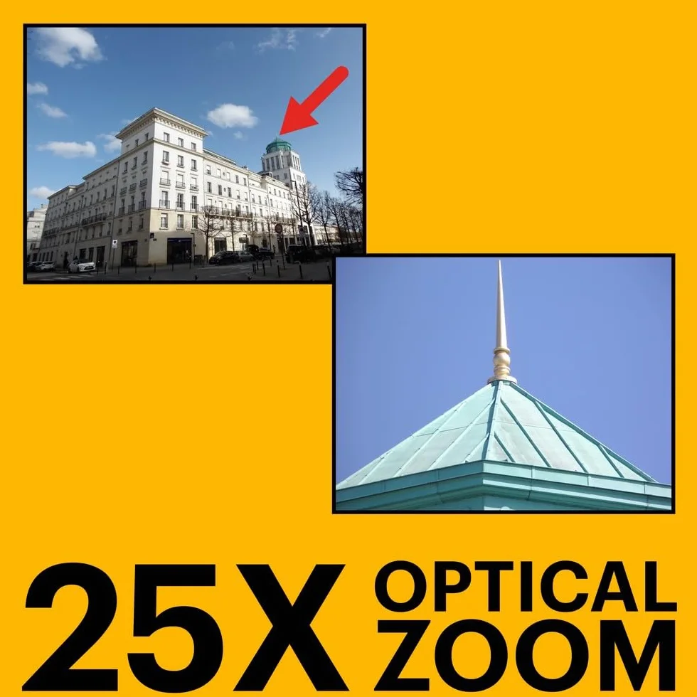 KODAK Pixpro Astro Zoom AZ255 + karta pamięci SD 32 GB - aparat cyfrowy 16 MP, 25-krotny zoom, wideo HD 1080p, szeroki kąt 24 mm, ekran LCD 3, bateria AA - czarna