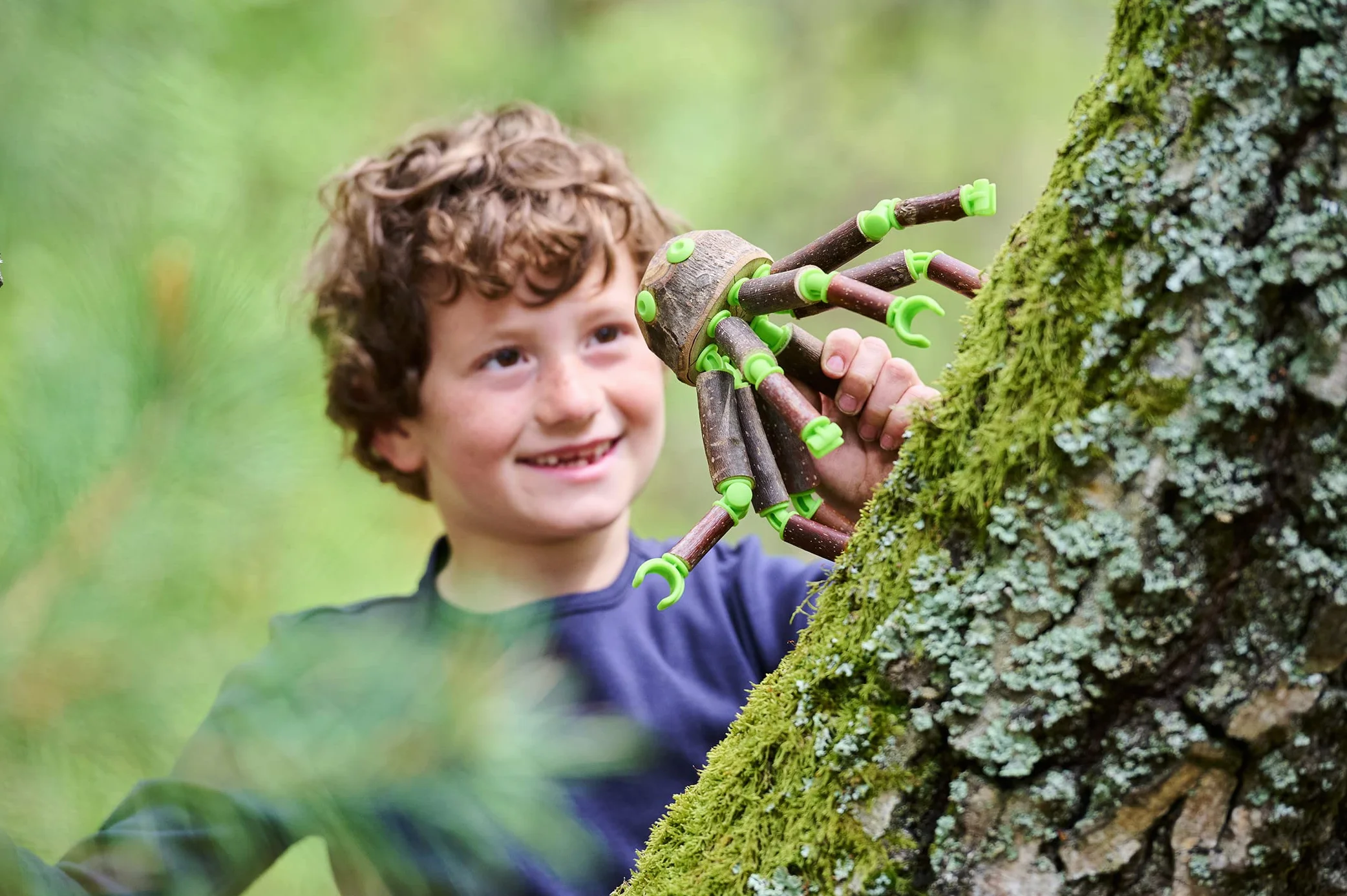 HABA - Terra Kids Connectors - Zestaw podstawowy II - Gra outdoorowa - 8 lat i więcej - 306307, kremowy/jasnobrązowy