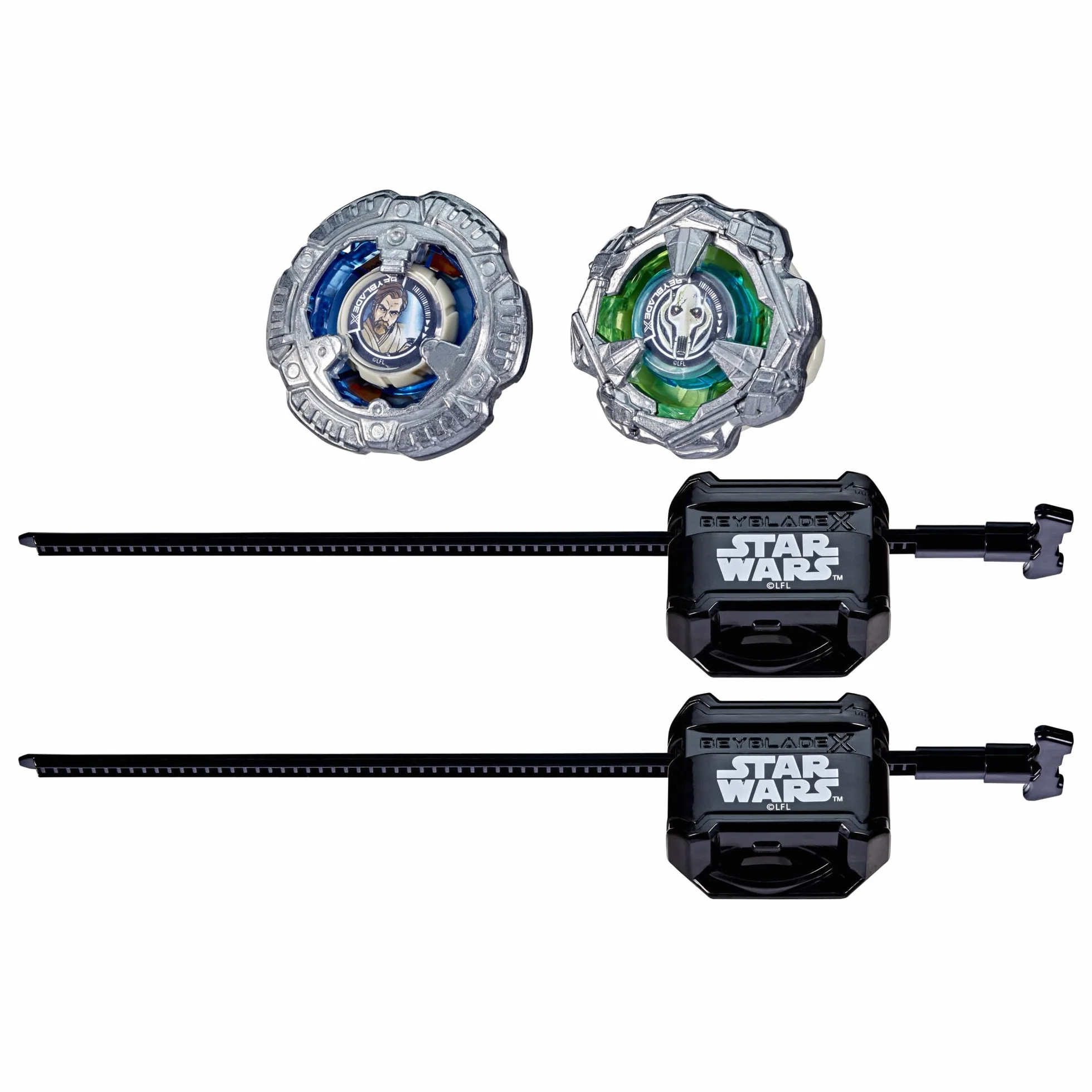 Beyblade X i Gwiezdne wojny Collab, Obi-Wan Kenobi 4-60P kontra General Grievous 3-80HN
