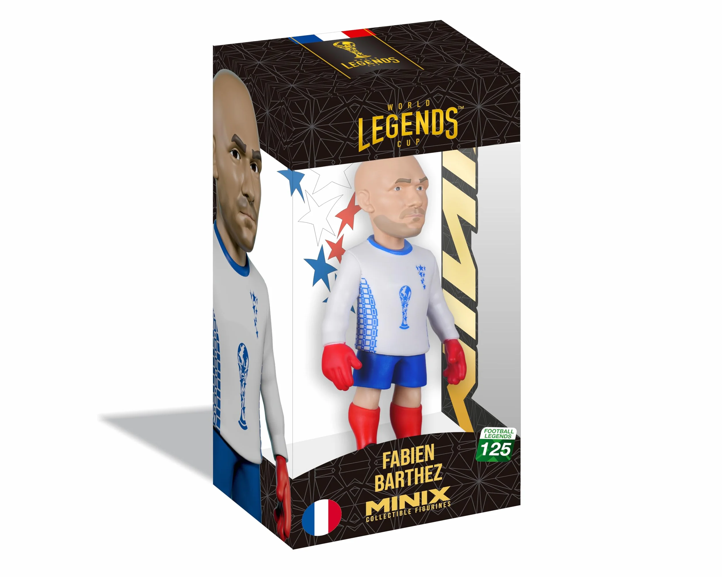 MINIX - Football Legends - Mistrzostwa Świata Legends #125 - Francja - Barthez - Figurka kolekcjonerska 12 cm