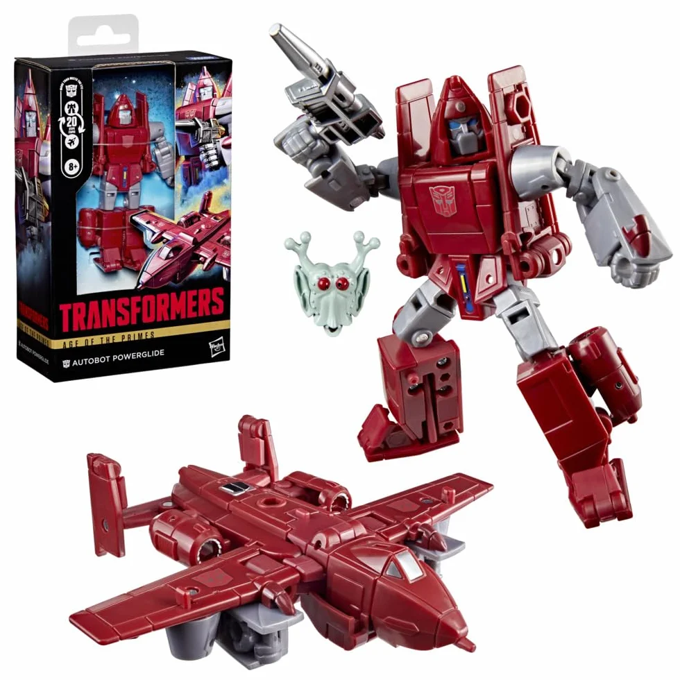 Transformers Age of the Primes Autobot Powerglide 11 cm Deluxe Class Figurka Przekształcająca się dla Dzieci od 8 lat