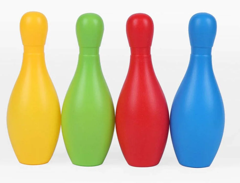 Gry w kręgle 10 sztuk kryty gra w kręgle na zewnątrz śmieszne plastikowe zabawki edukacyjne rodzinne gry sportowe dla wieków 2 3 4 5 6 lat małe dzieci chłopcy dziewczyny