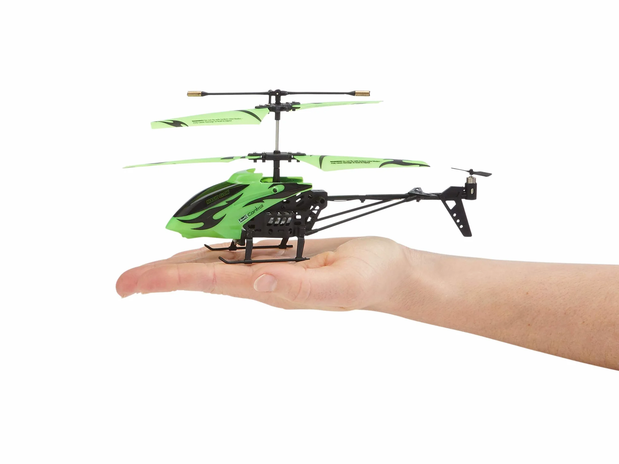Revell Control Helicopter Glowee 2.0 I diody LED do spektakularnych efektów świetlnych, współosiowy system wirnika z żyroskopem, pilot zdalnego sterowania 3CH GHz, w zestawie ładowarka USB i zapasowy