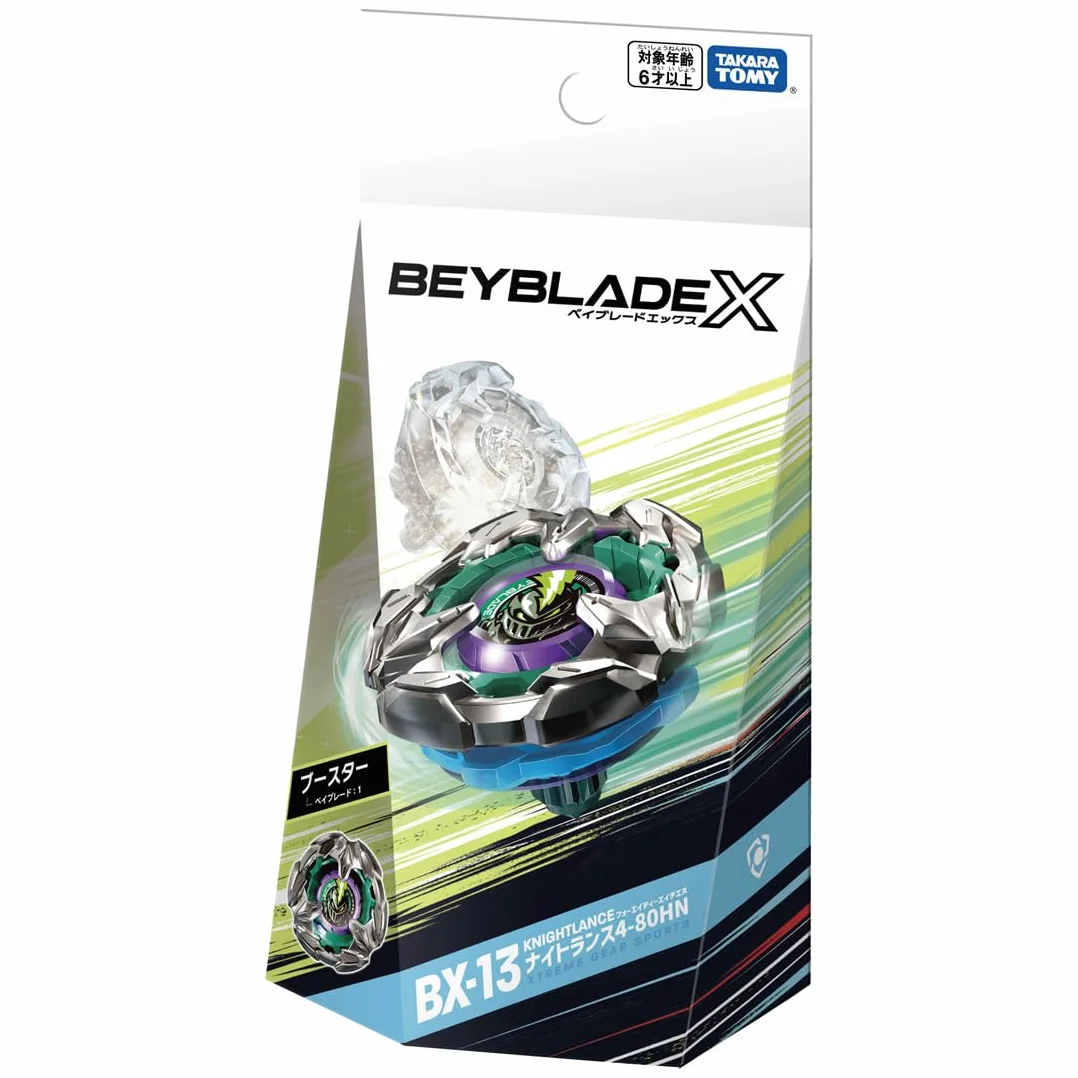 Beyblade X Takara Tomy X BX-13 Booster Night Lance 4-80HN (Japonia)