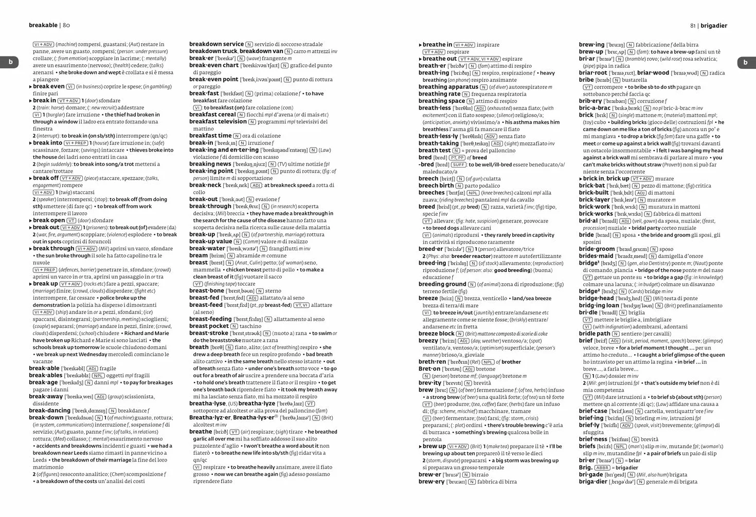 Italian Dictionary Complete and Unabridged: For advanced learners and professionals