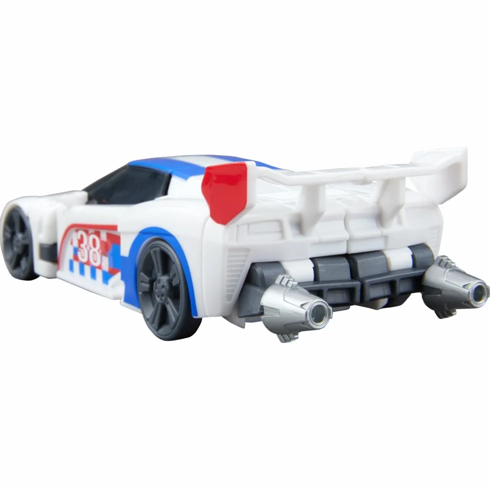 Smokescreen z kolekcji Transformers: Age of the Primes, 13-centymetrowa przekształcająca się figurka klasy Deluxe, zabawkowe roboty dla dzieci w wieku od 8 lat