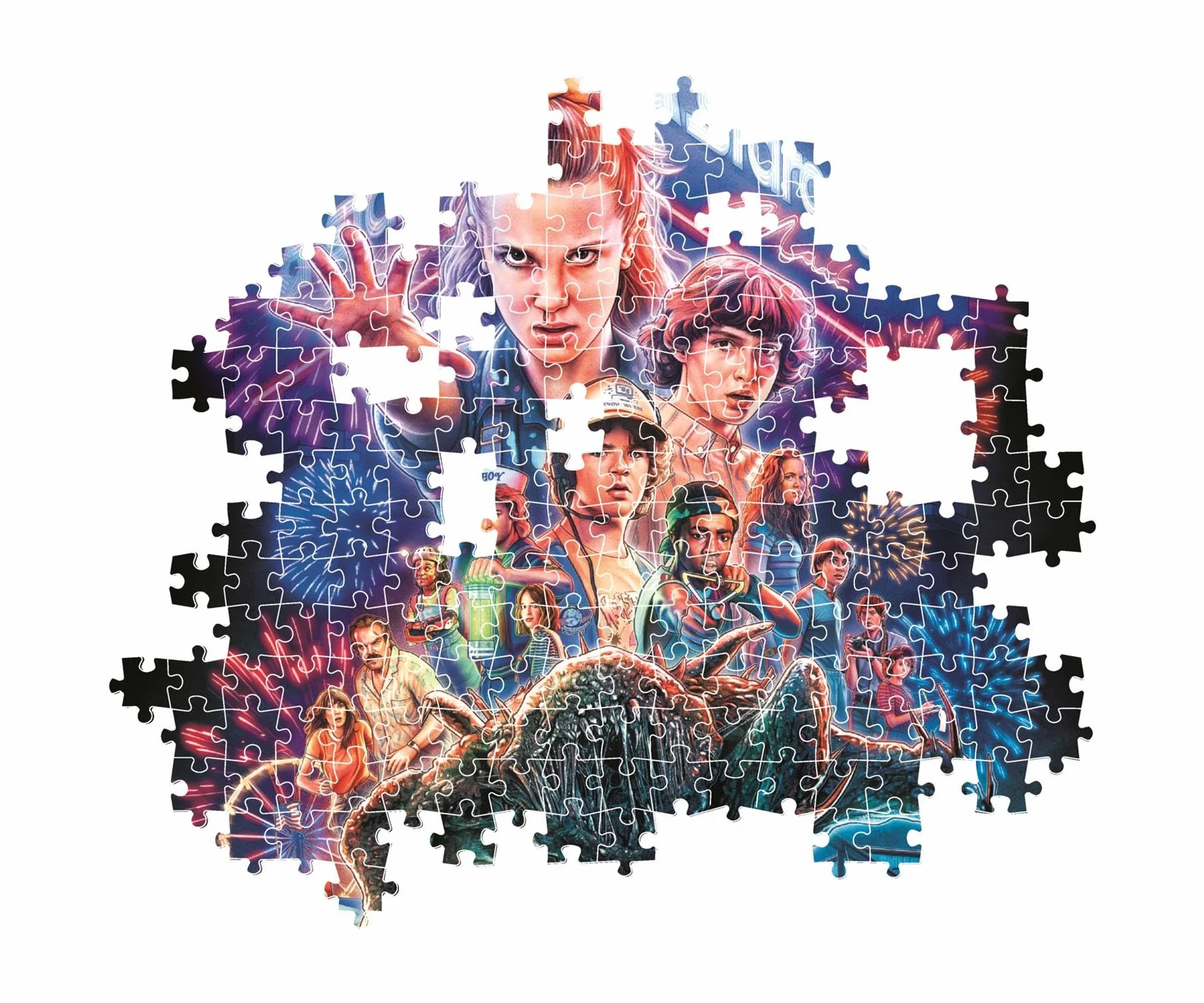 CLEMENTONIPUZZLE DLA DOROSŁYCH, PZL 1000 STRANGER THINGS S03 COMPACT BOX 2025, MADE IN ITALY, 39979