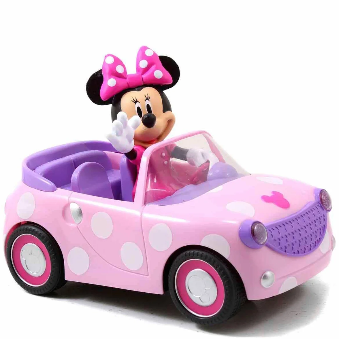 Jada Minnie Roadster pojazd radiowy, różowy, 19 cm