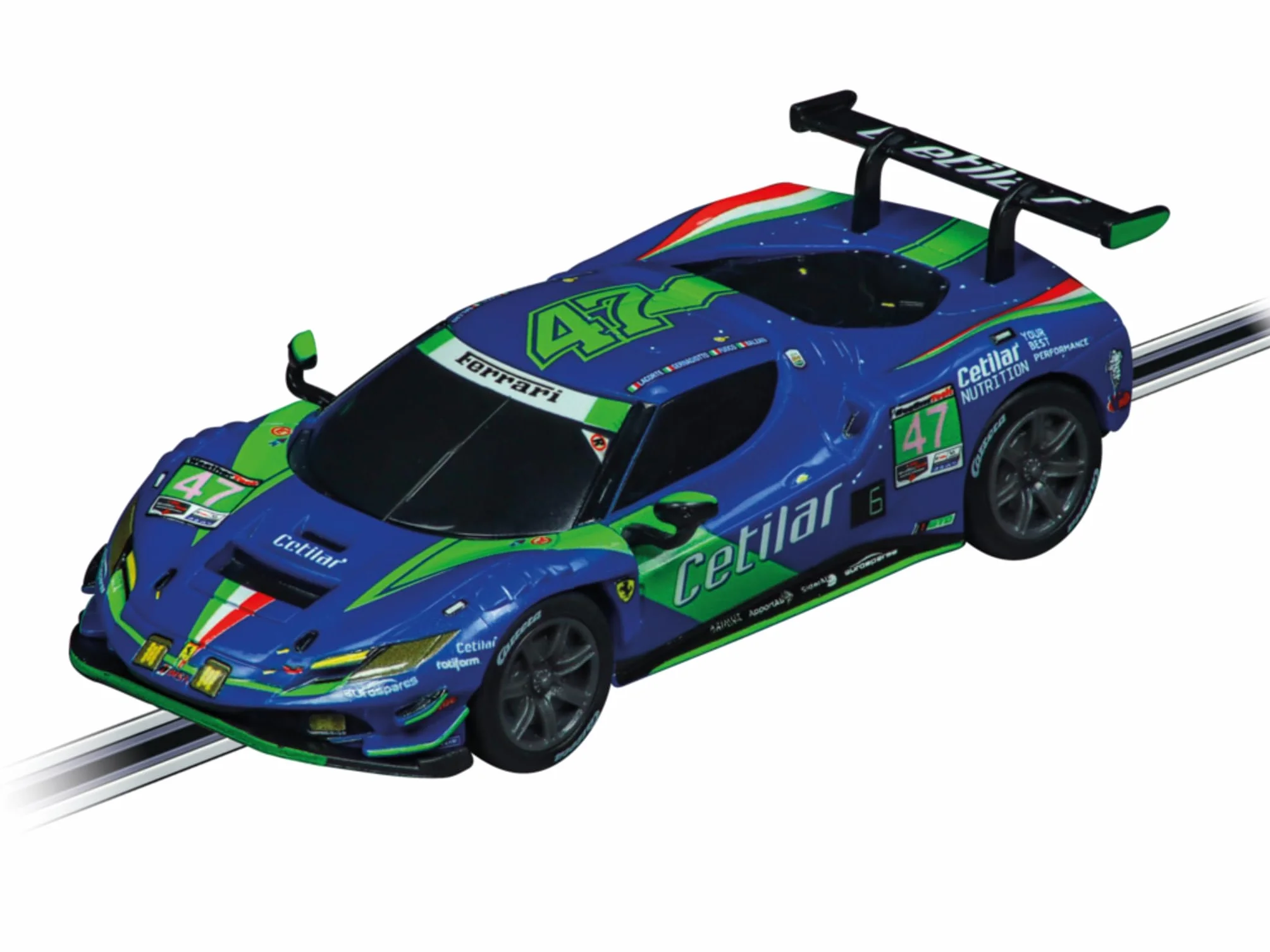 Carrera GO!!! 64243 Ferrari 296 GT3 "Cetilar Racing, No.47"