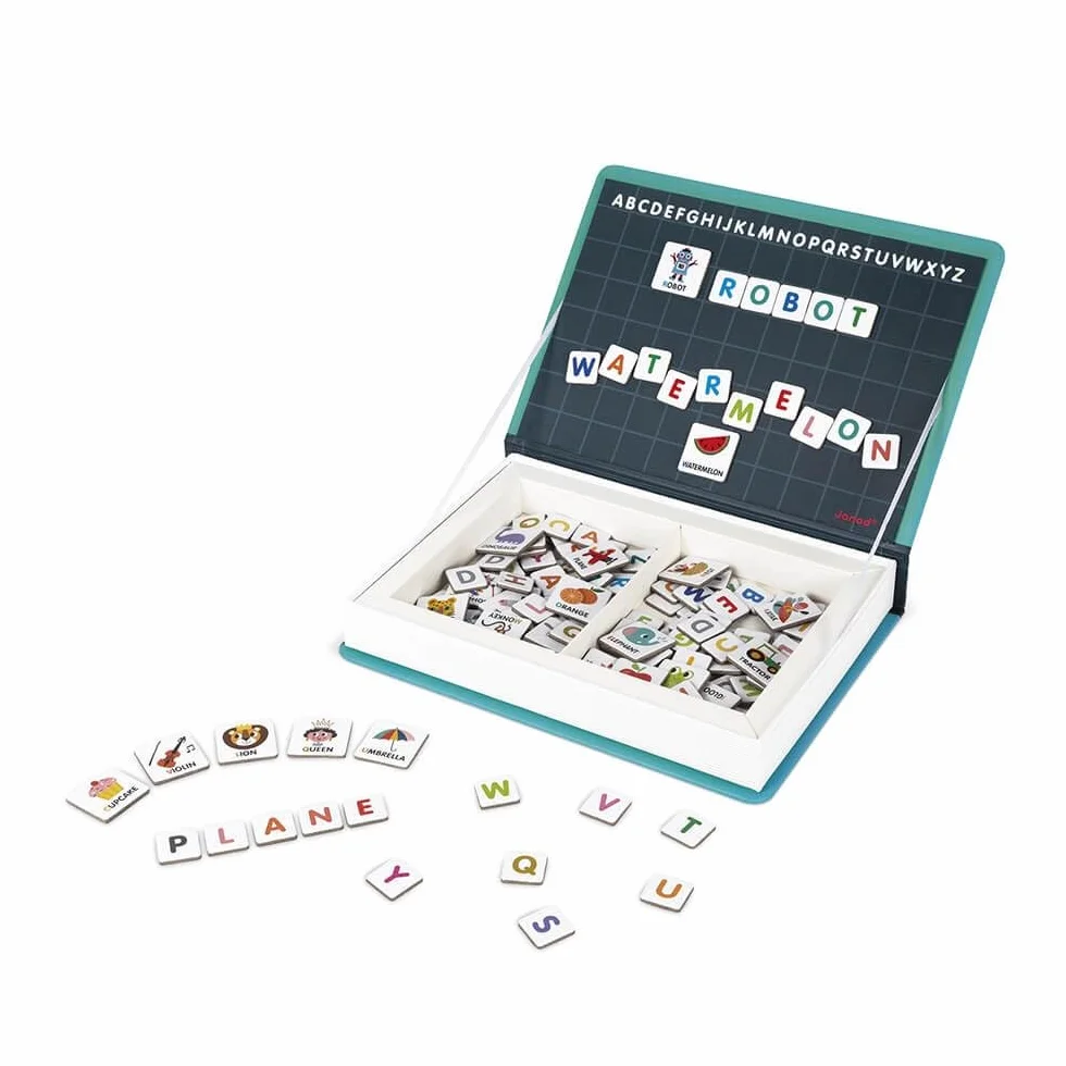 Janod Magneti'Book Alphabet Educational Game English Version