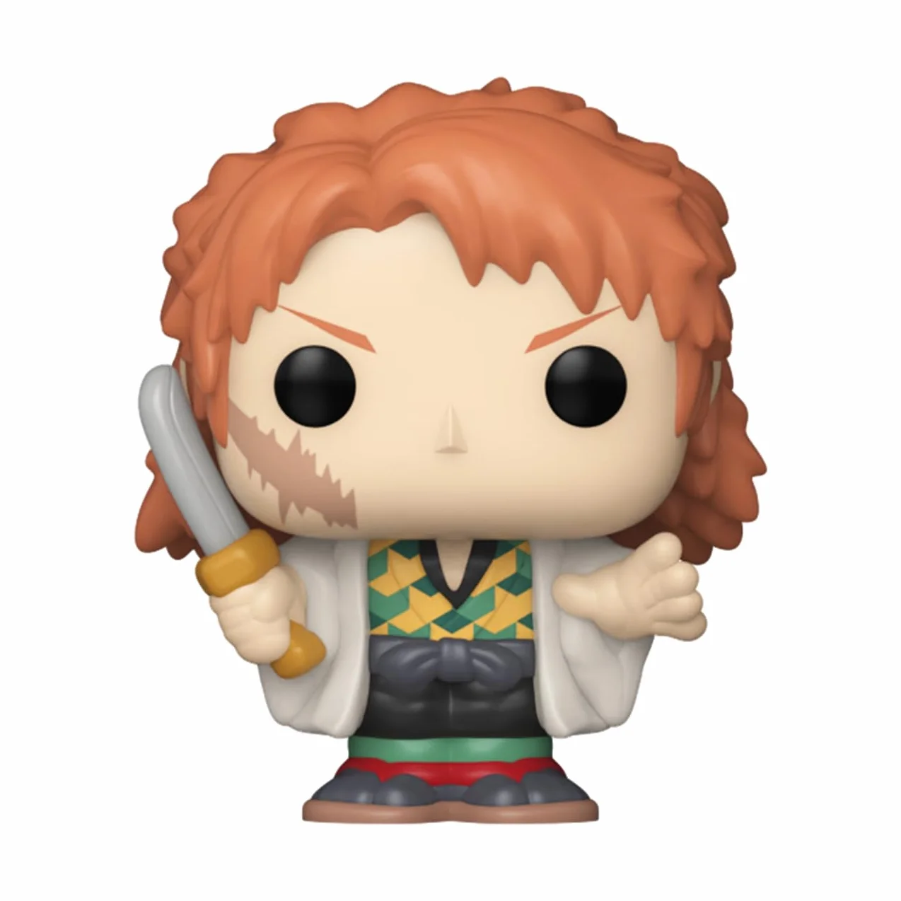 Funko Bitty POP! Demon Slayer- Tanjiro - 4 sztuki - 0,9 cala (2,2 cm) do kolekcjonowania - półka na wyświetlacz z możliwością układania w stos - pomysł na prezent - na torebki imprezowe - nakładka na