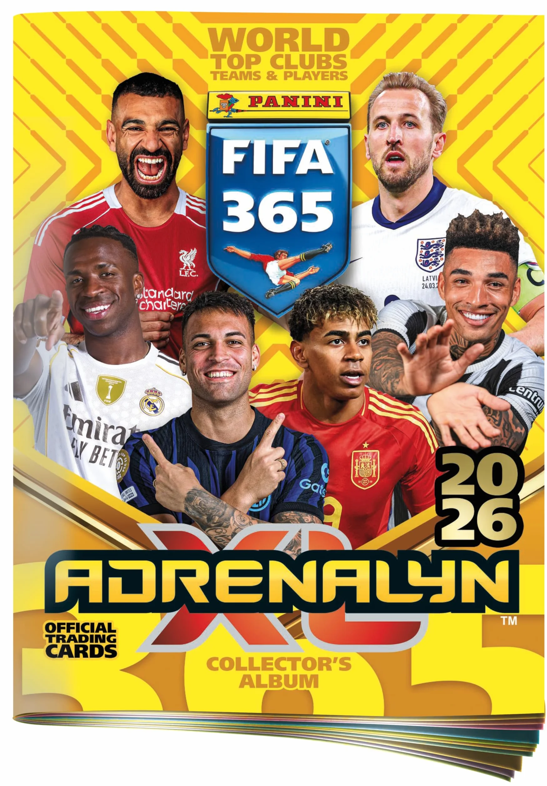 Megapack (archiwizator + 4 koperty + 3 karty wydanie specjalne+przewodnik + tablica) FIFA 365 Adrenlayn 2026