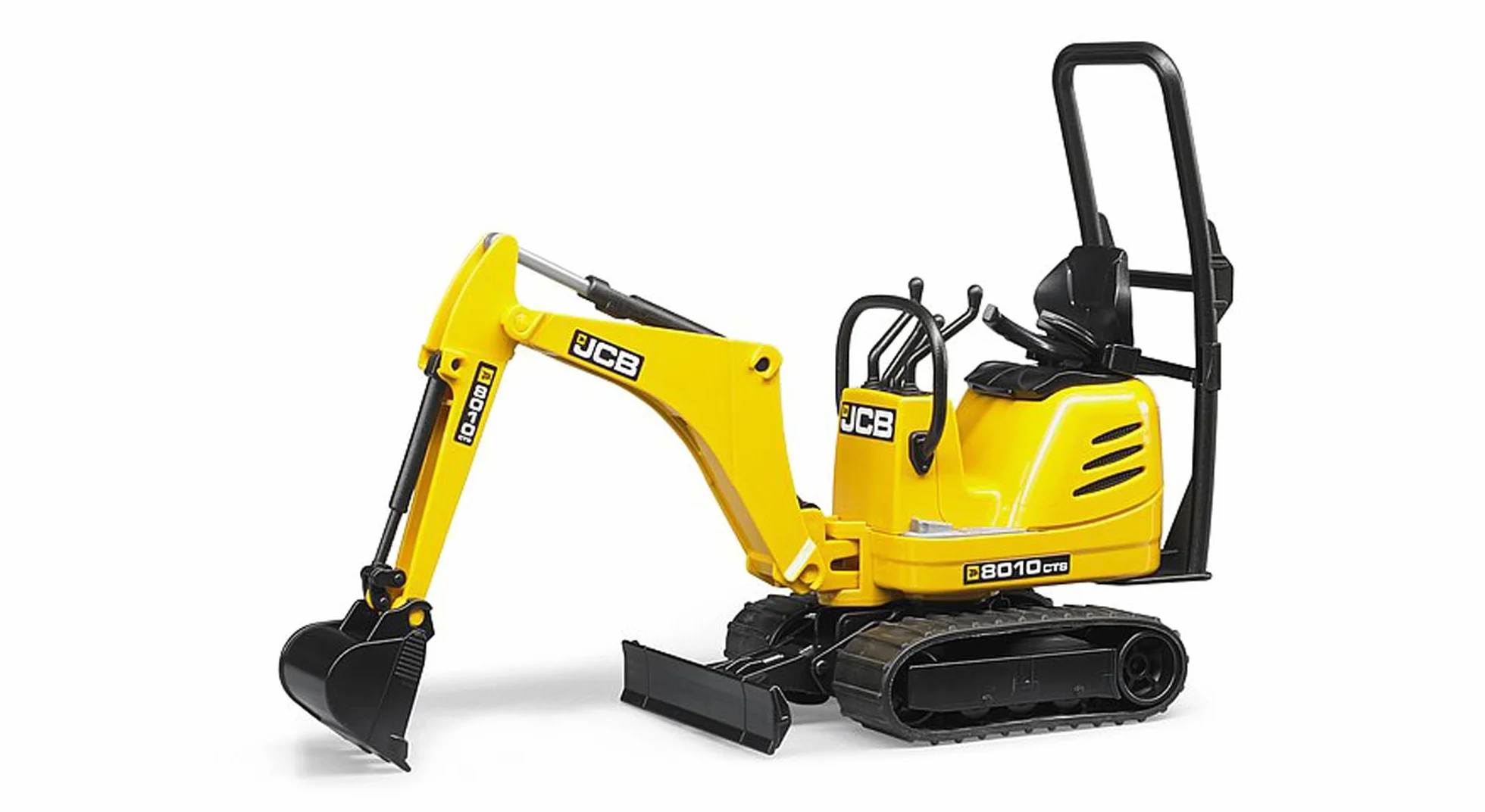 bruder 62003 - Mikrokoparka JCB 8010 Cts - 1:16 Plac budowy, pojazd budowlany, koparka łyżkowa, minikoparka, bworld, maszyna budowlana, zabawka