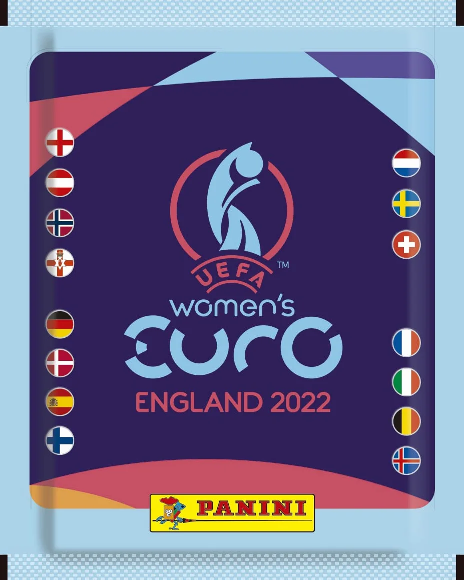 Panini 004298BOX36F UEFA WOMEN'S EURO 2022 Pudełko z 36 kieszeniami z naklejkami