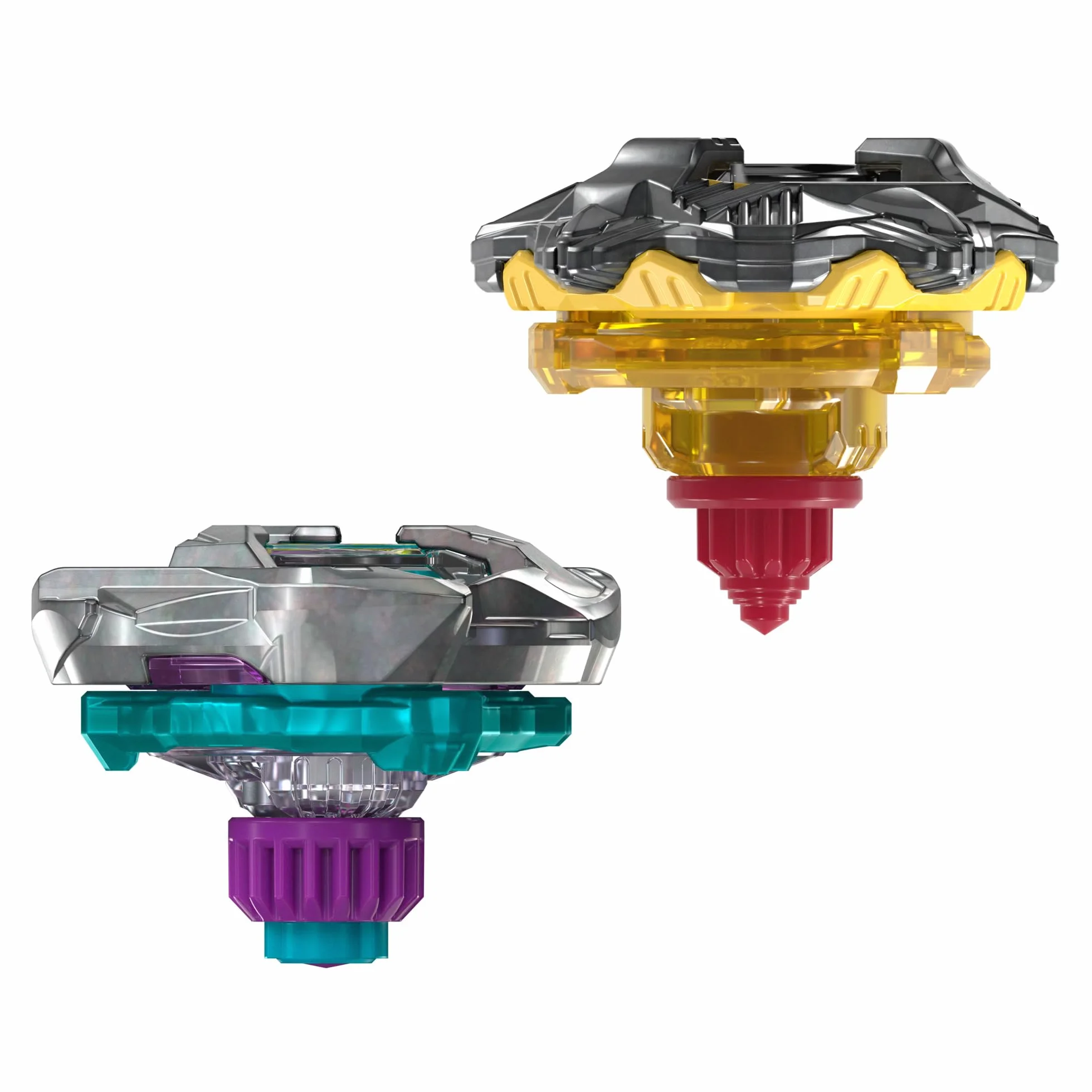 Dwupak bączków Beyblade X Calibur Samurai 6-70M BX i Obsidian Shell 3-85S BX