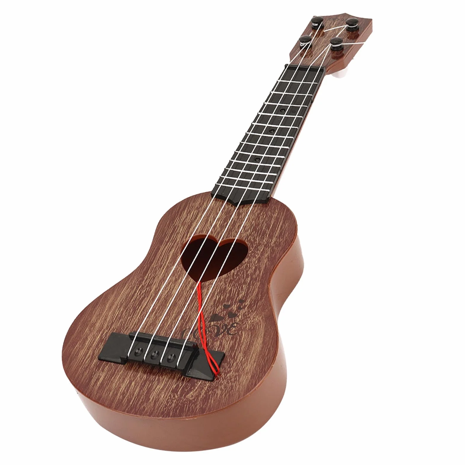 Sxhlseller Miniaturowa Grywalna Plastikowa Zabawka Ukulele dla Dzieci i Początkujących, Instrument Muzyczny do Wczesnej Edukacji dla Dzieci, Lekki i Wytrzymały Mały Ukulele dla Przedszkolaków