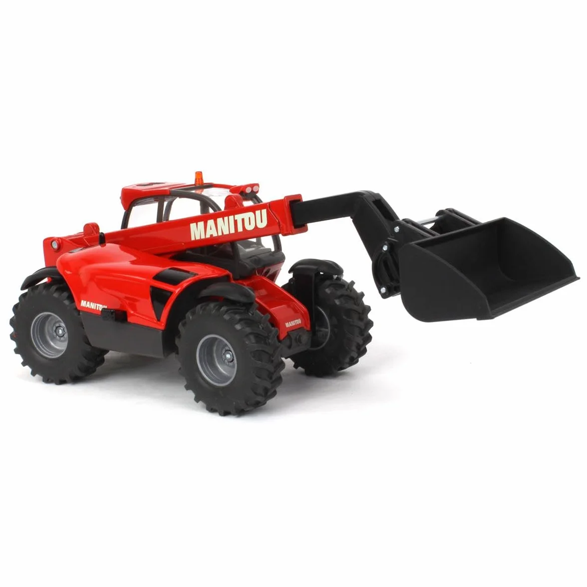 Siku 3067, Manitou Ładowarka teleskopowa, 1:32, Metal,Tworzywo sztuczne, Czerwona, Ruchome ramię załadowcze