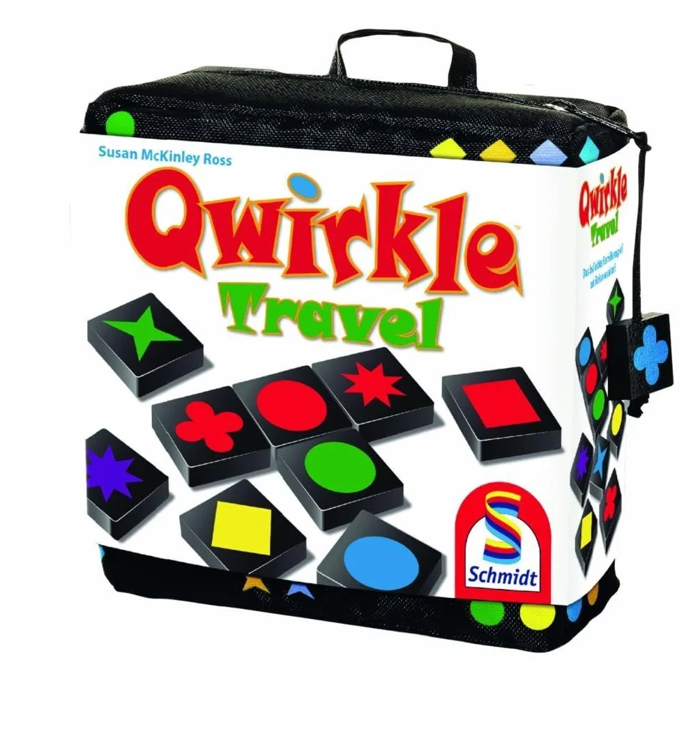 Schmidt Spiele Travel Qwirkle SSP49270 Gra Wielokolorowy Od 6 Lat