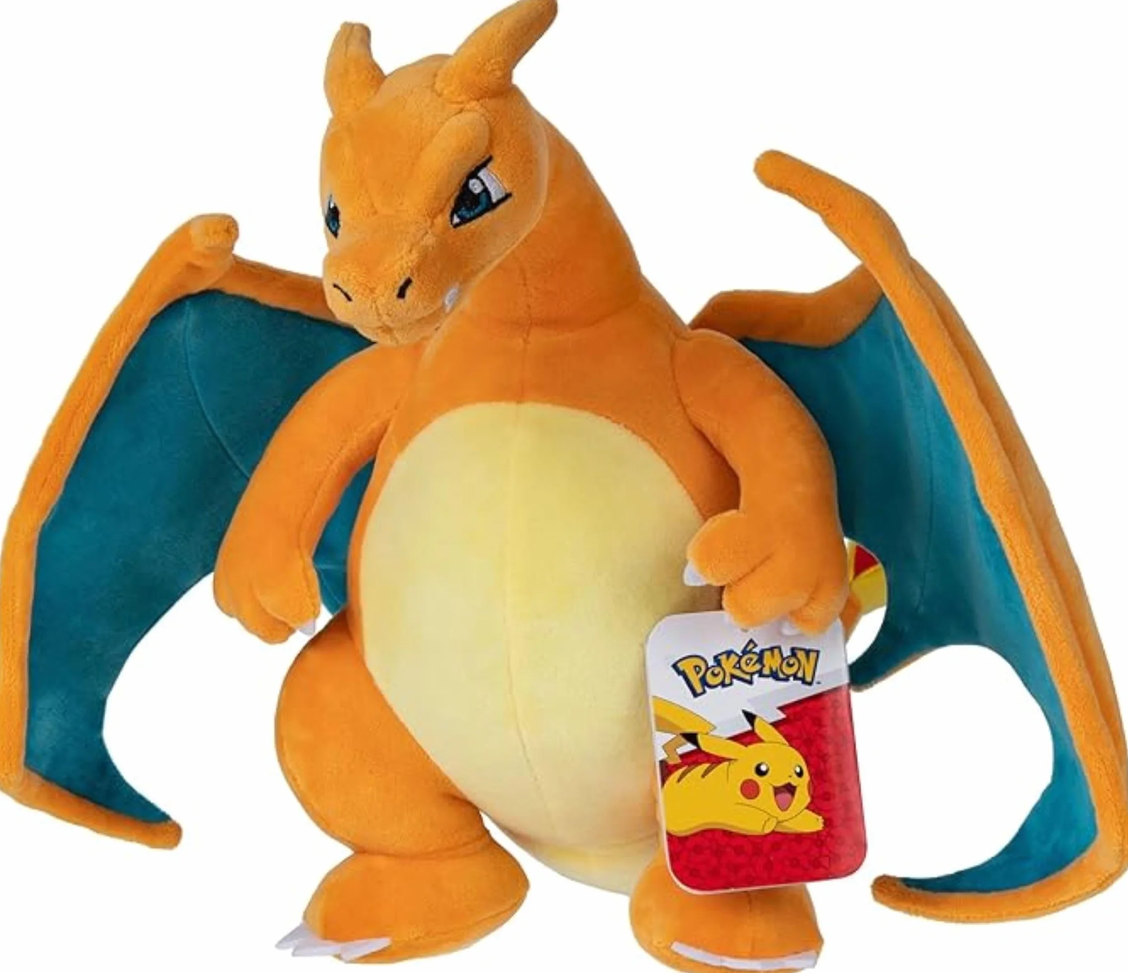 Pokémon Przytulanka XXL Charizard 30 cm – pluszowe zwierzątko Pokemon – nowy 2024 – oficjalnie licencjonowana zabawka Pokemon