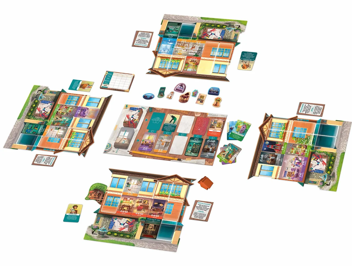 Asmodee, Gra planszowa, Domek