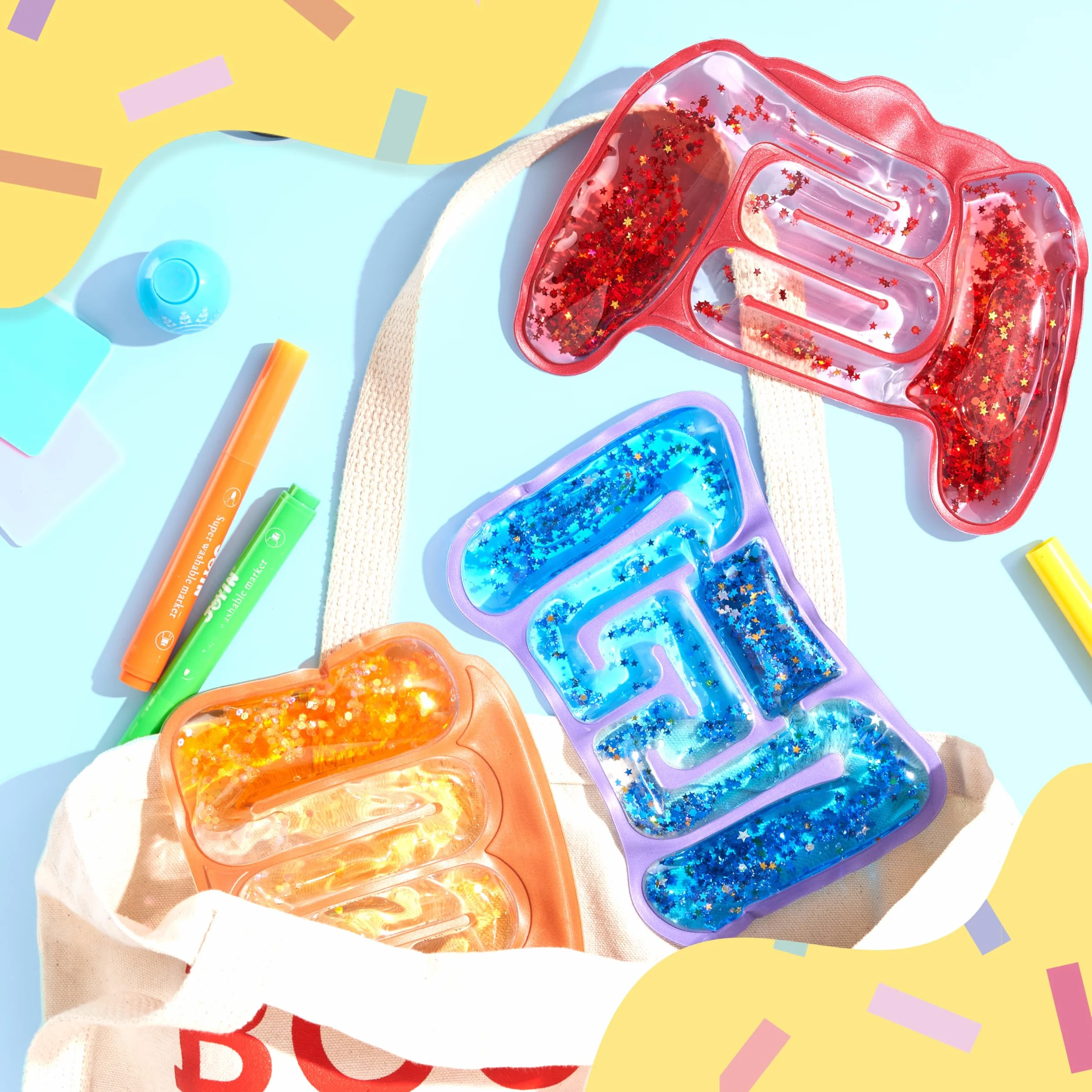 JOYIN Fidget zabawki sensoryczne dla dzieci 4 szt