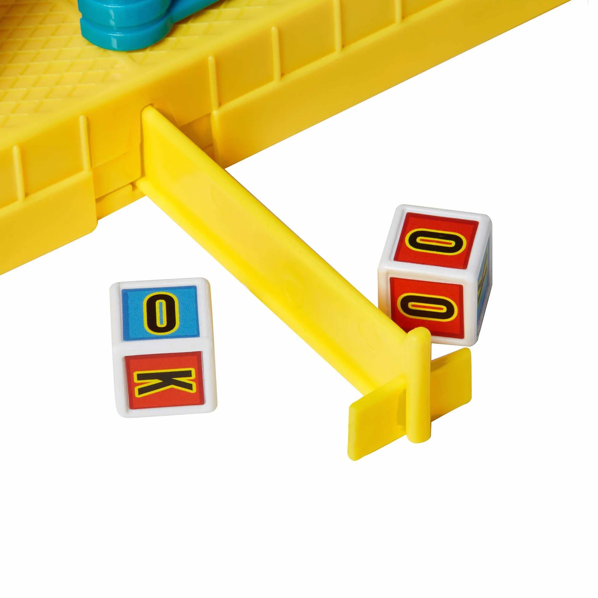 Walczące roboty Uderzaj lub blokuj Gra bokserska z ręcznie sterowanymi figurkami Red Rocker i Blue Bomber na ringu, prezent dla dzieci od 6 roku życia, HDN94