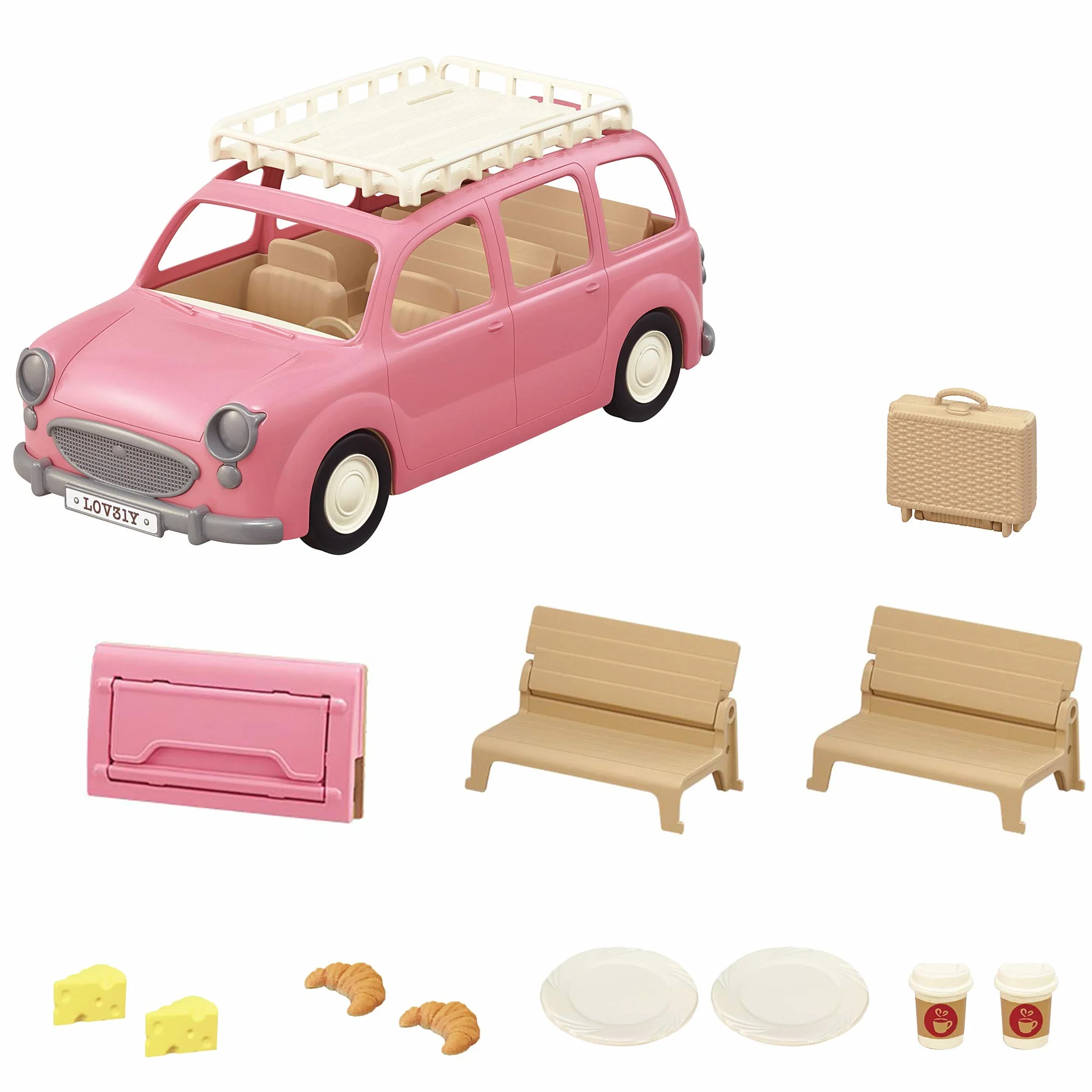 Sylvanian Families 5535 Rodzinny piknikowy van